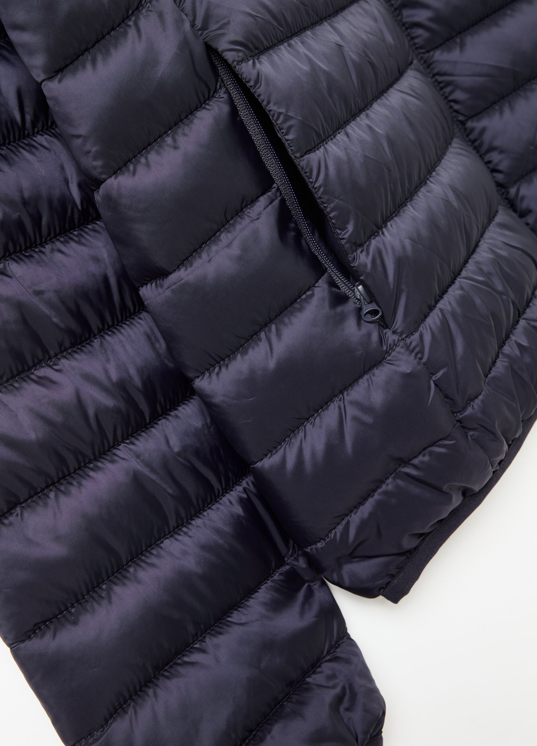 Ultralight full-zip down jacket