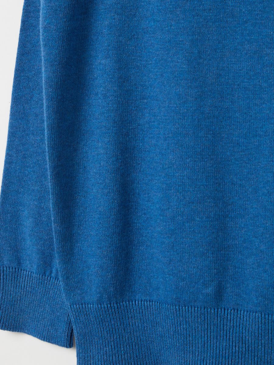 Cotton pullover with round neck_2