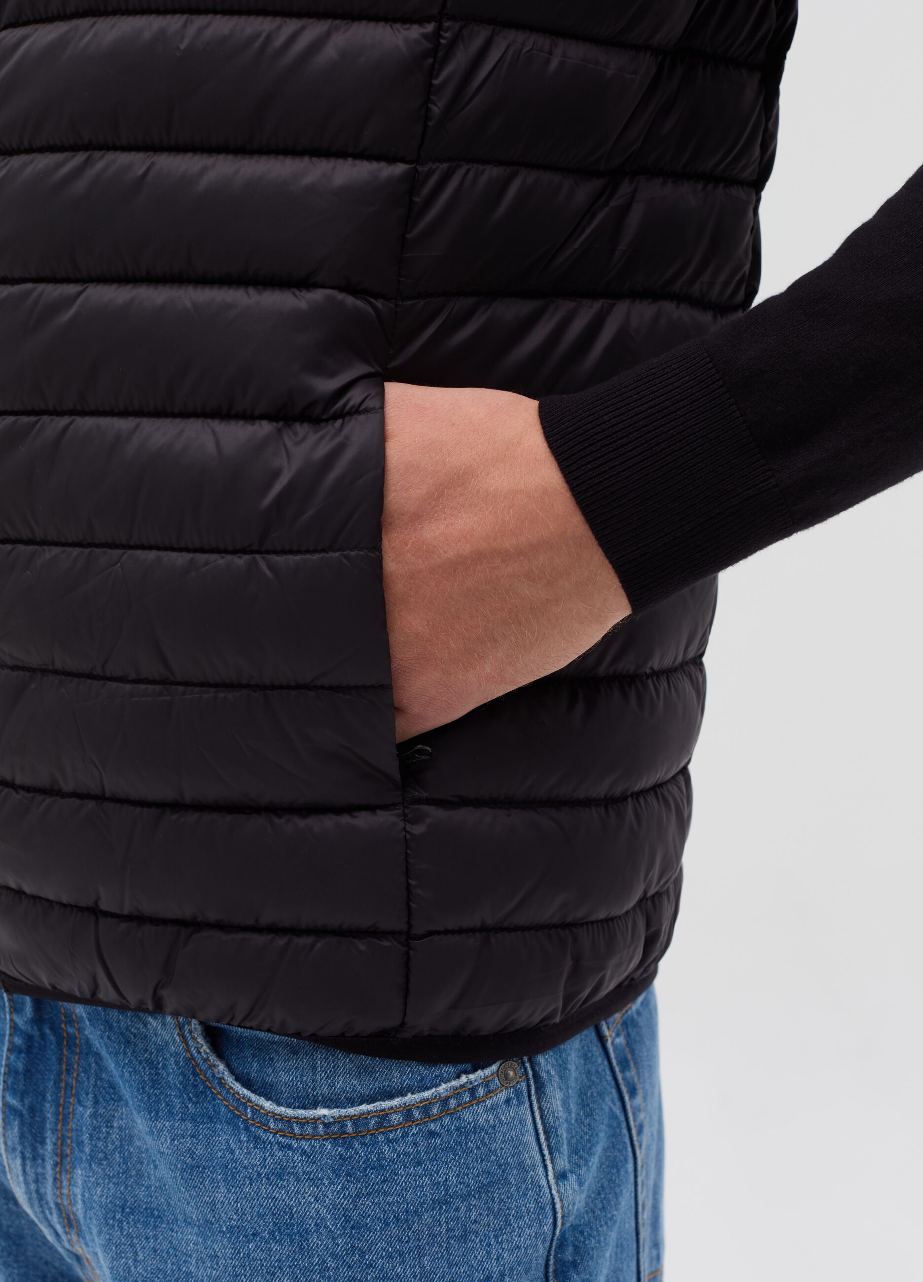 Ultralight full-zip gilet