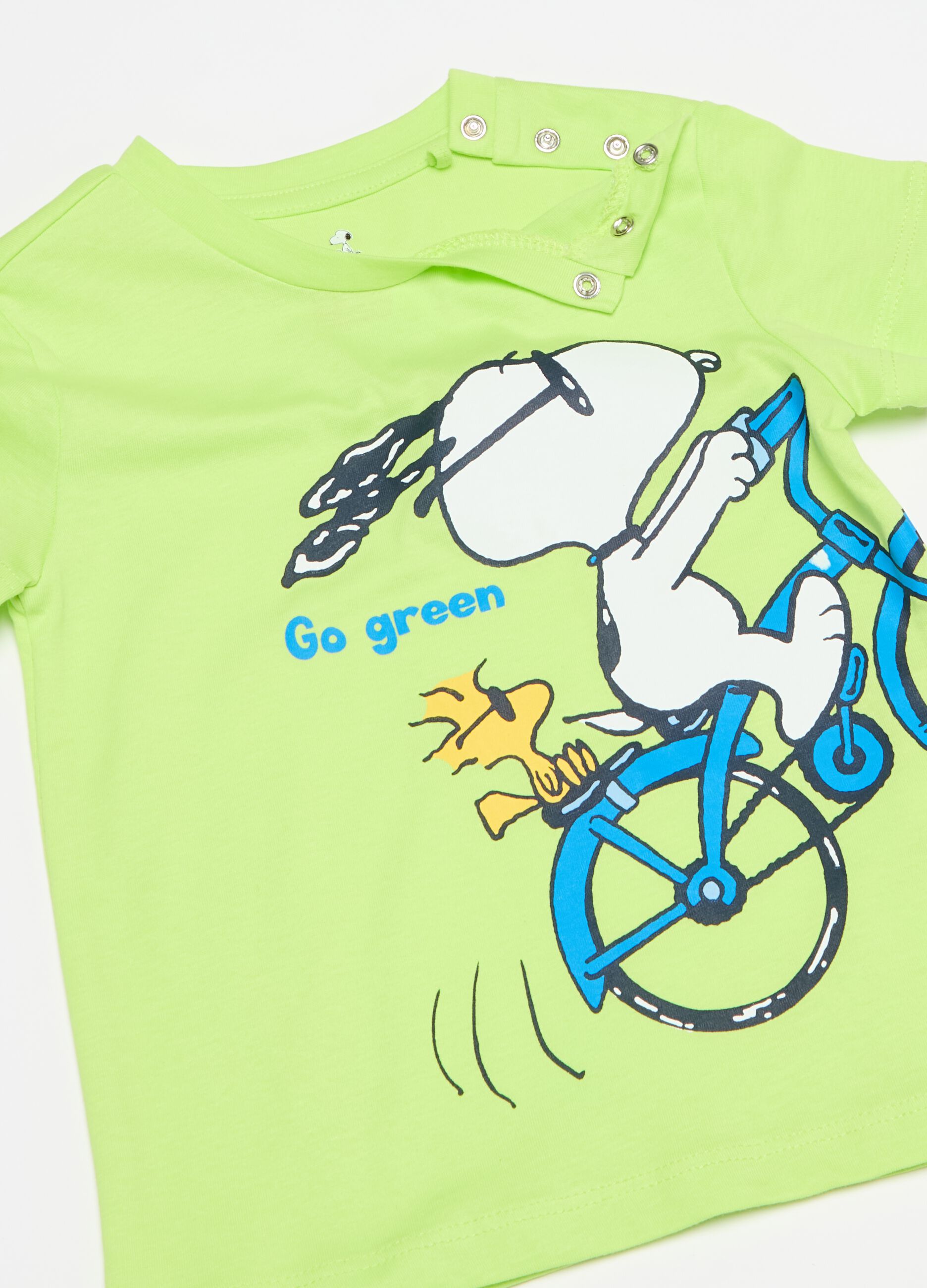 Jogging set with Snoopy and Woodstock print