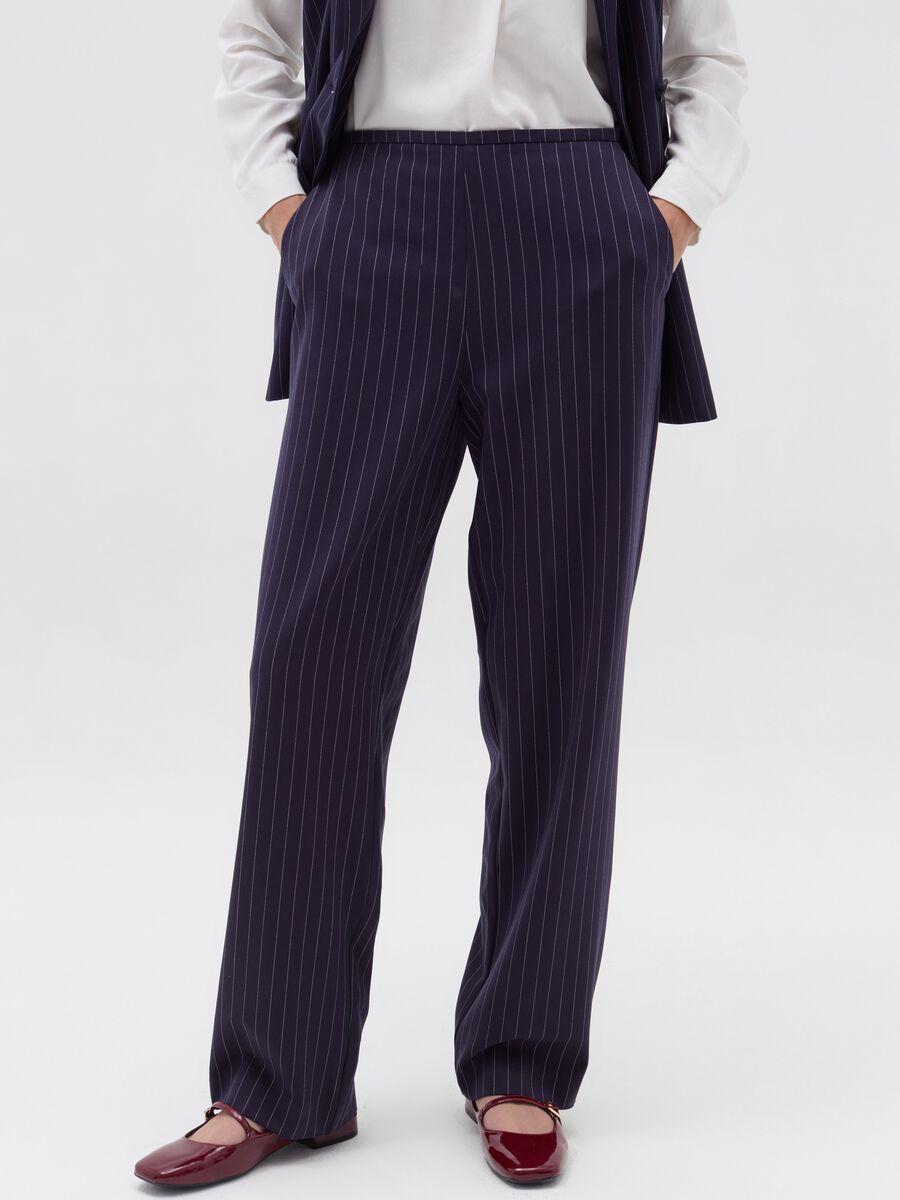 Straight-fit stretch trousers_3