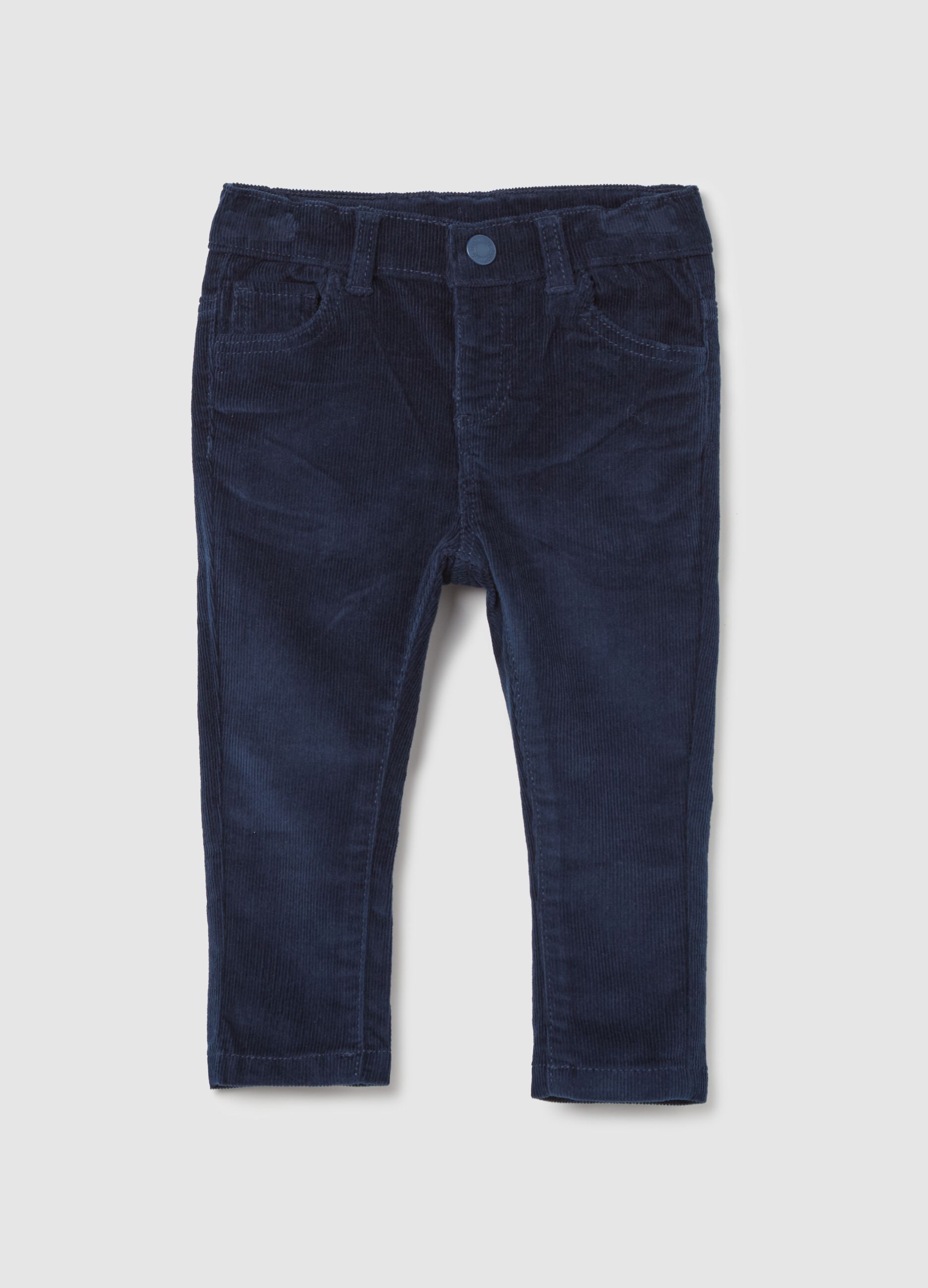 Five-pocket corduroy trousers