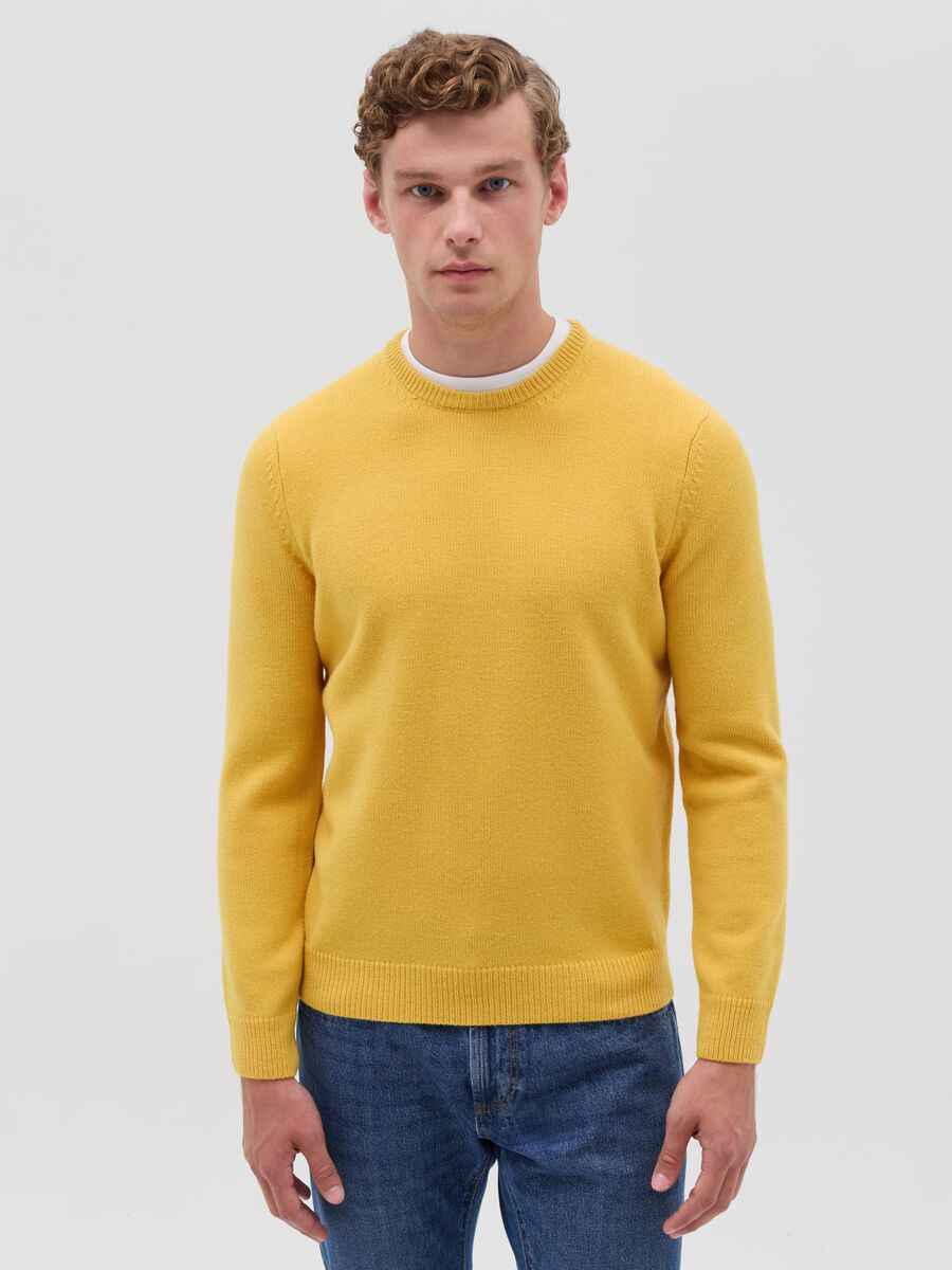 Round neck pullover_1