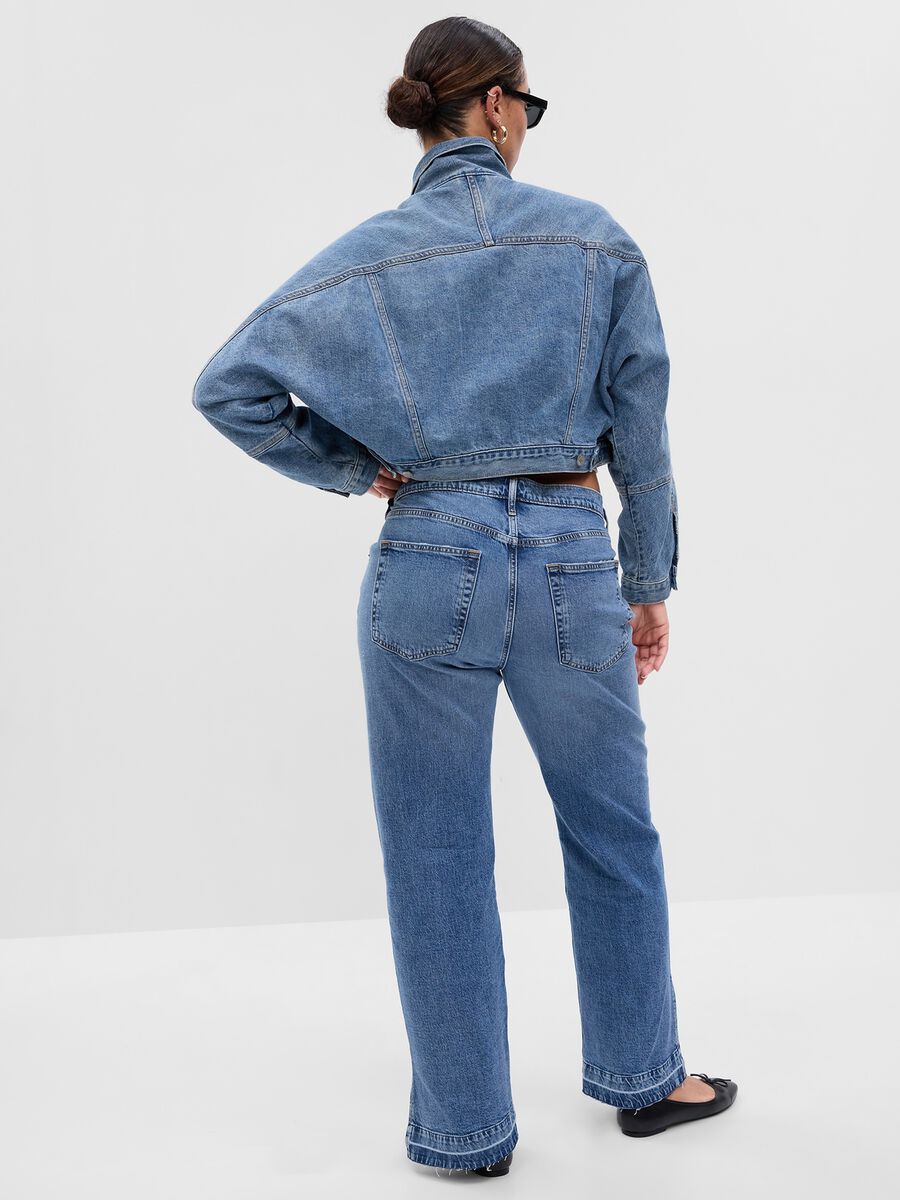 Loose-fit high-rise jeans with acid wash treatment_4