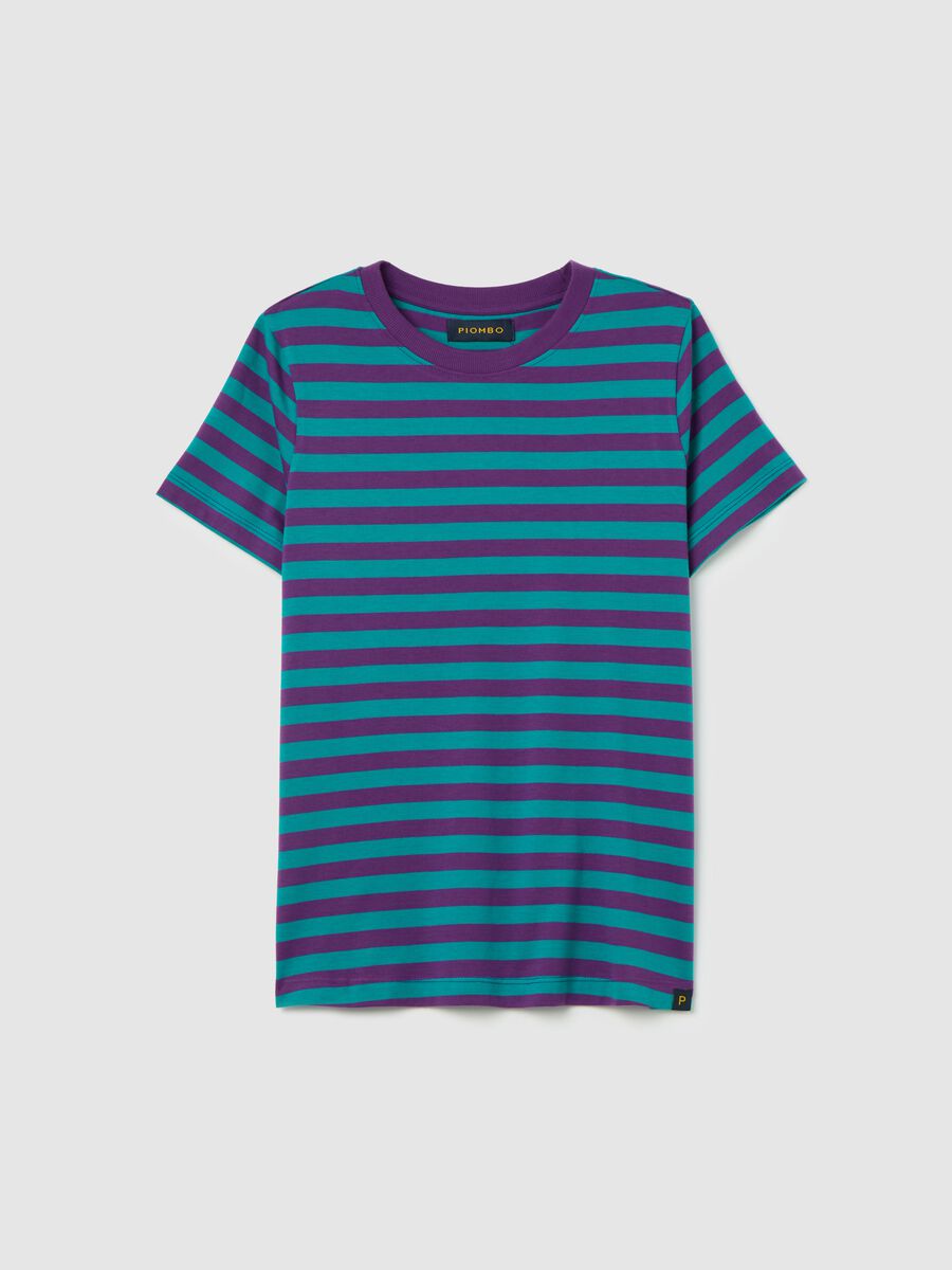 Striped T-shirt in Supima cotton_4