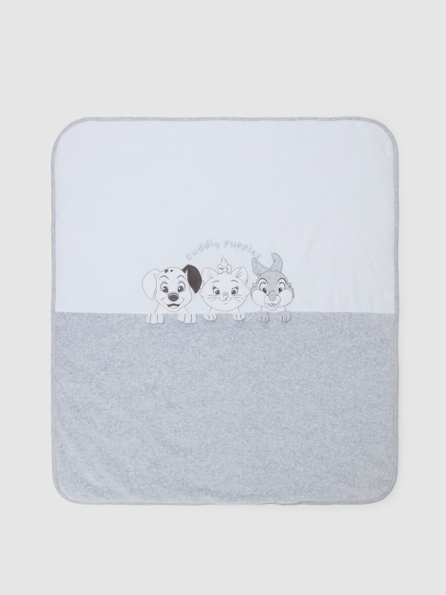 Blanket in velour with 101 Dalmatians embroidery_1