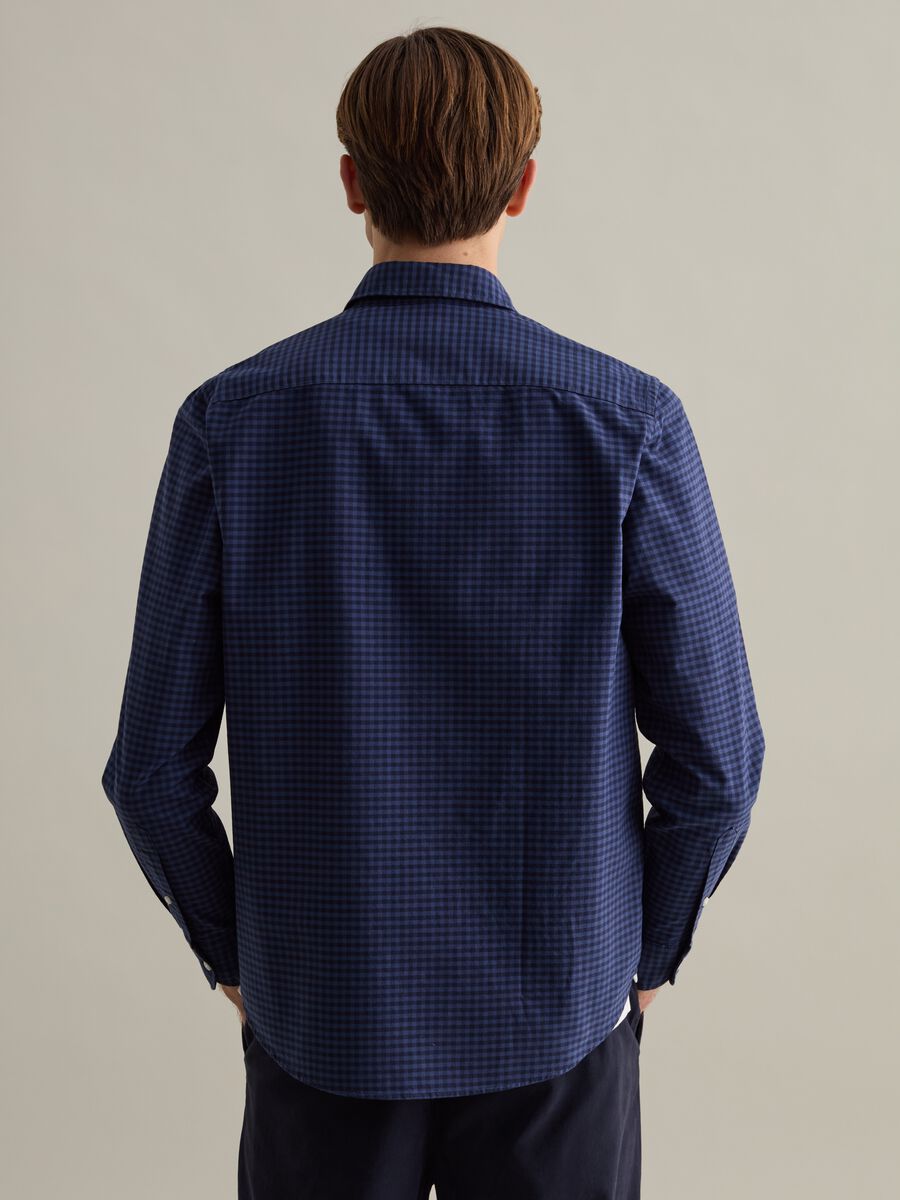 Check shirt in Oxford cotton_2