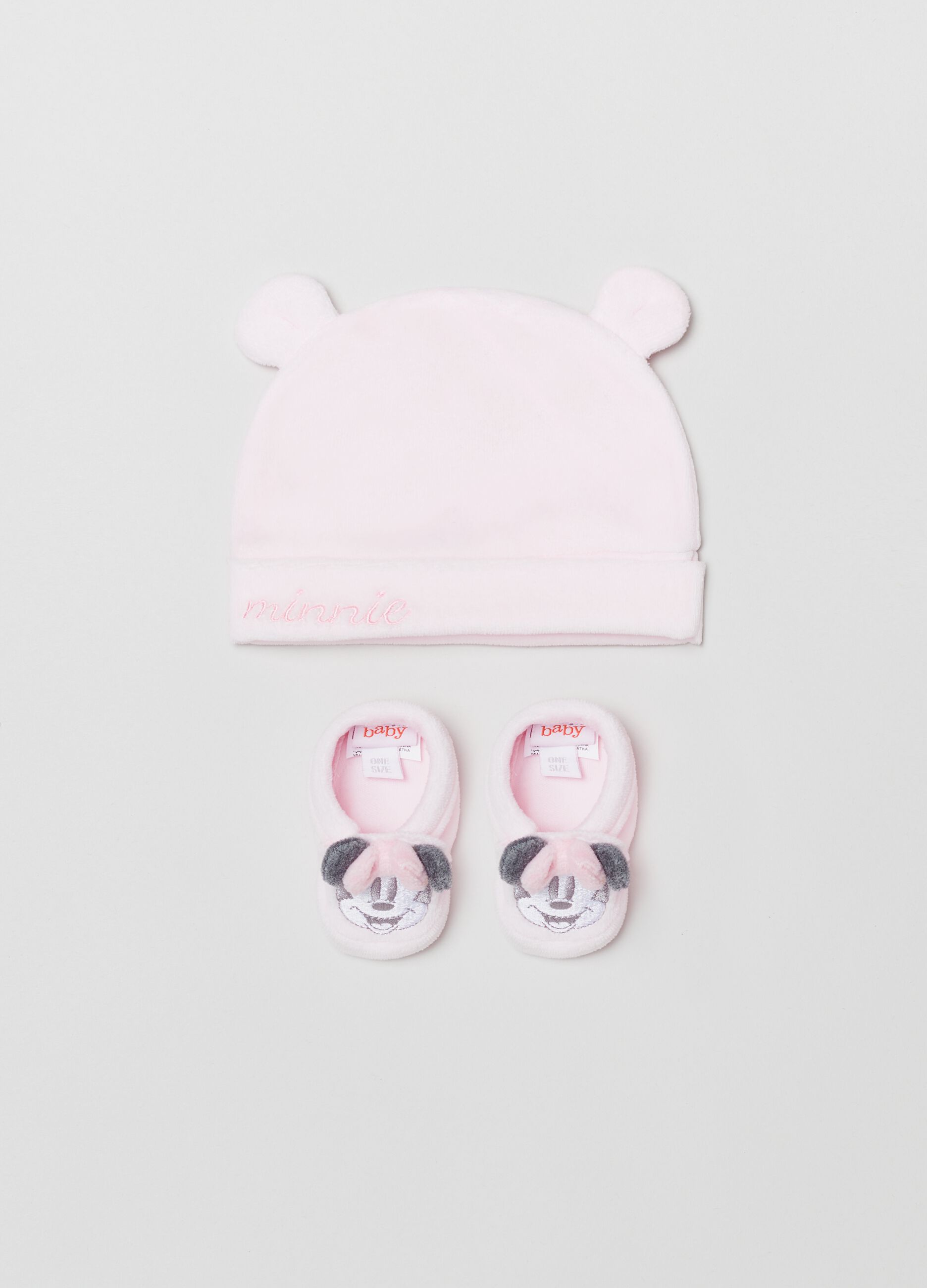Berretto Minnie con orecchie e fiocco - Bambini - Abbigliamento 