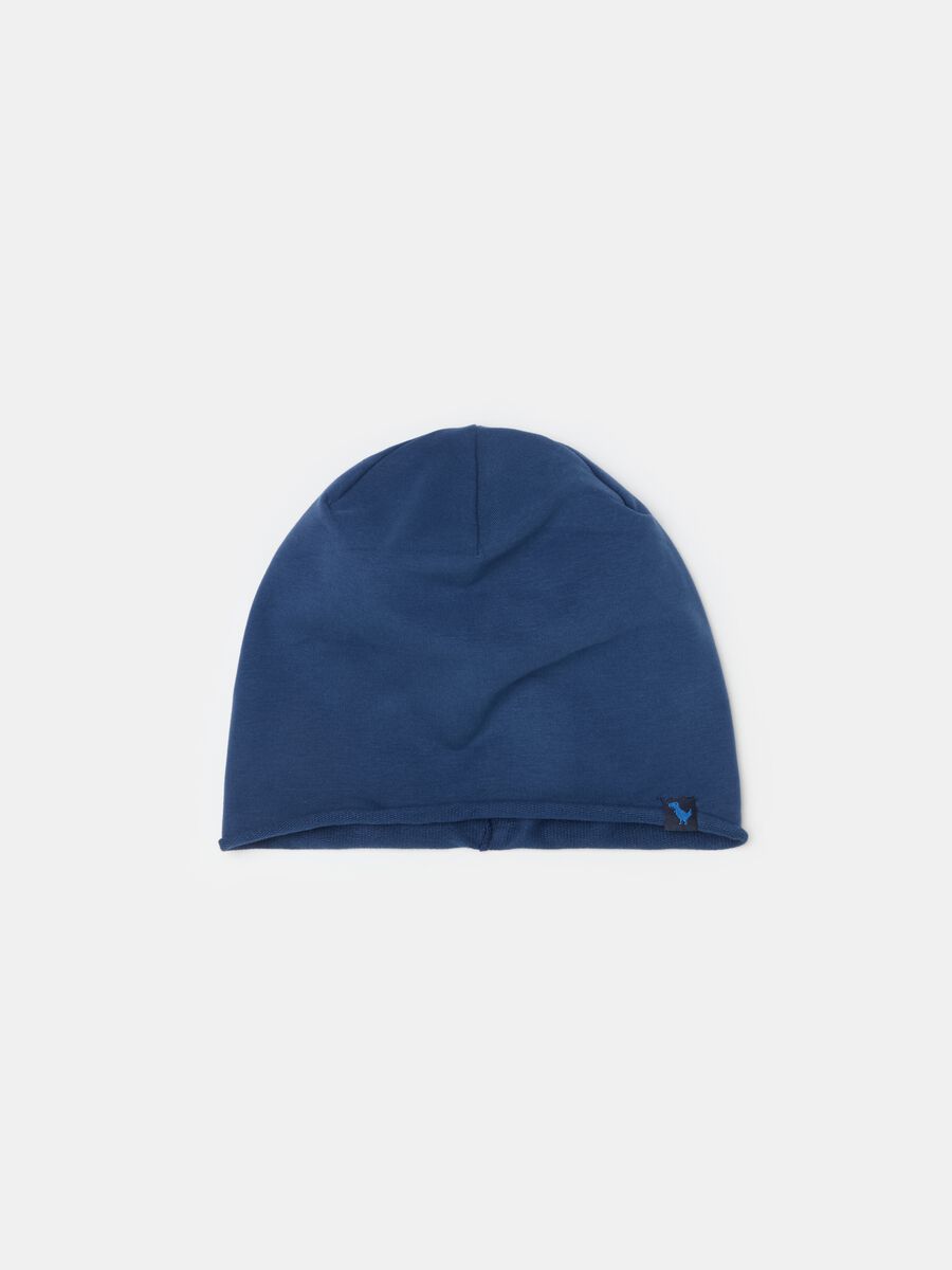 Solid colour hat in French terry_0