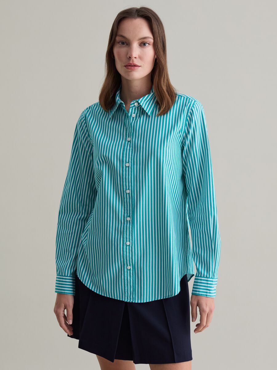 Cotton poplin shirt_1