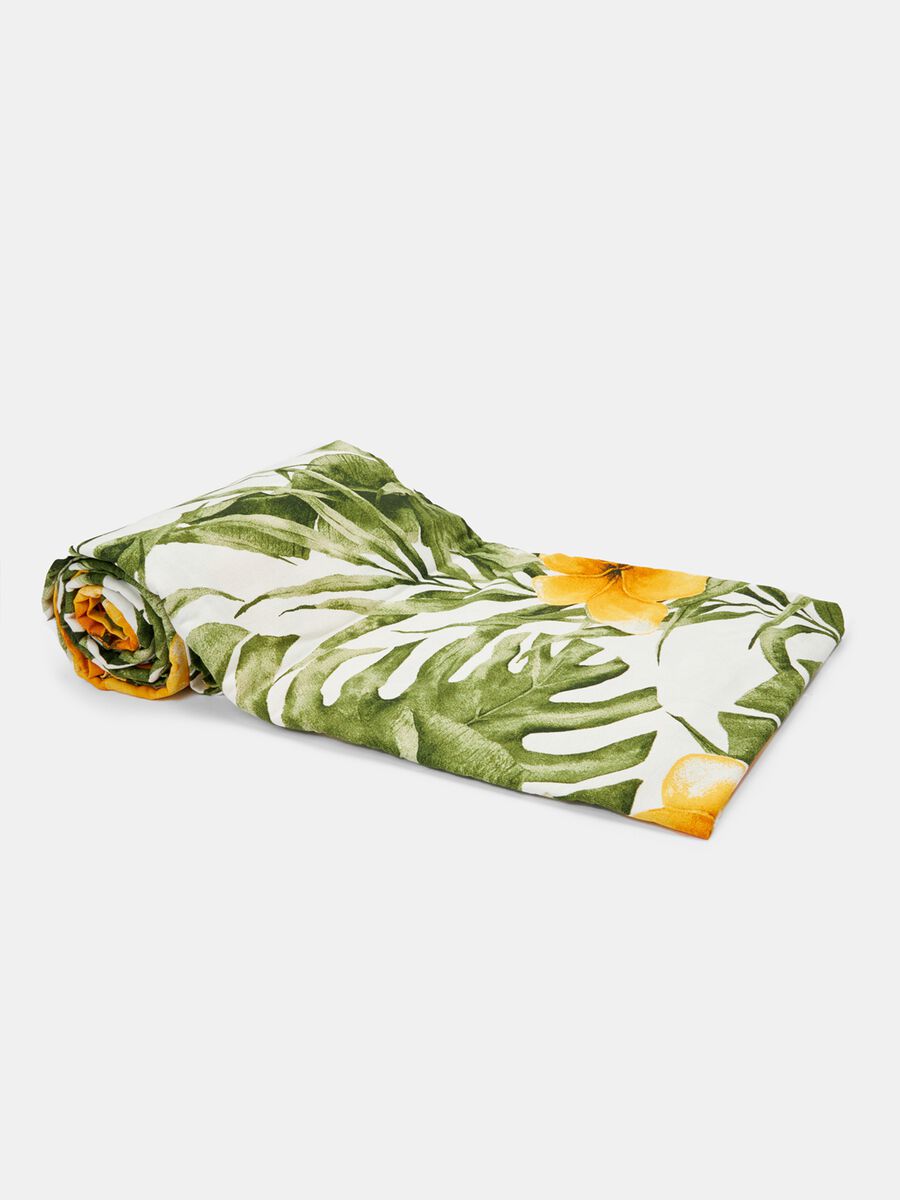 Cotton bath towel with print_1