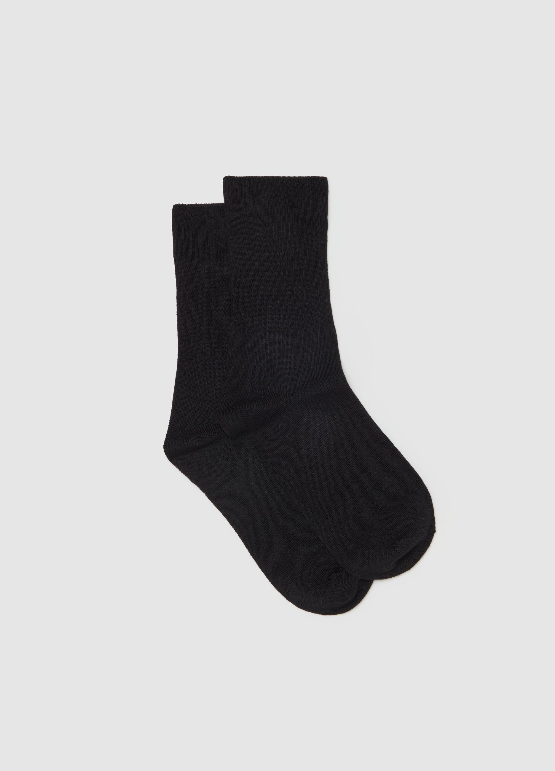 Short socks in stretch modal