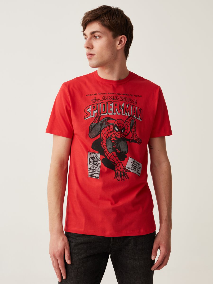 T-shirt con stampa Spider-Man_0