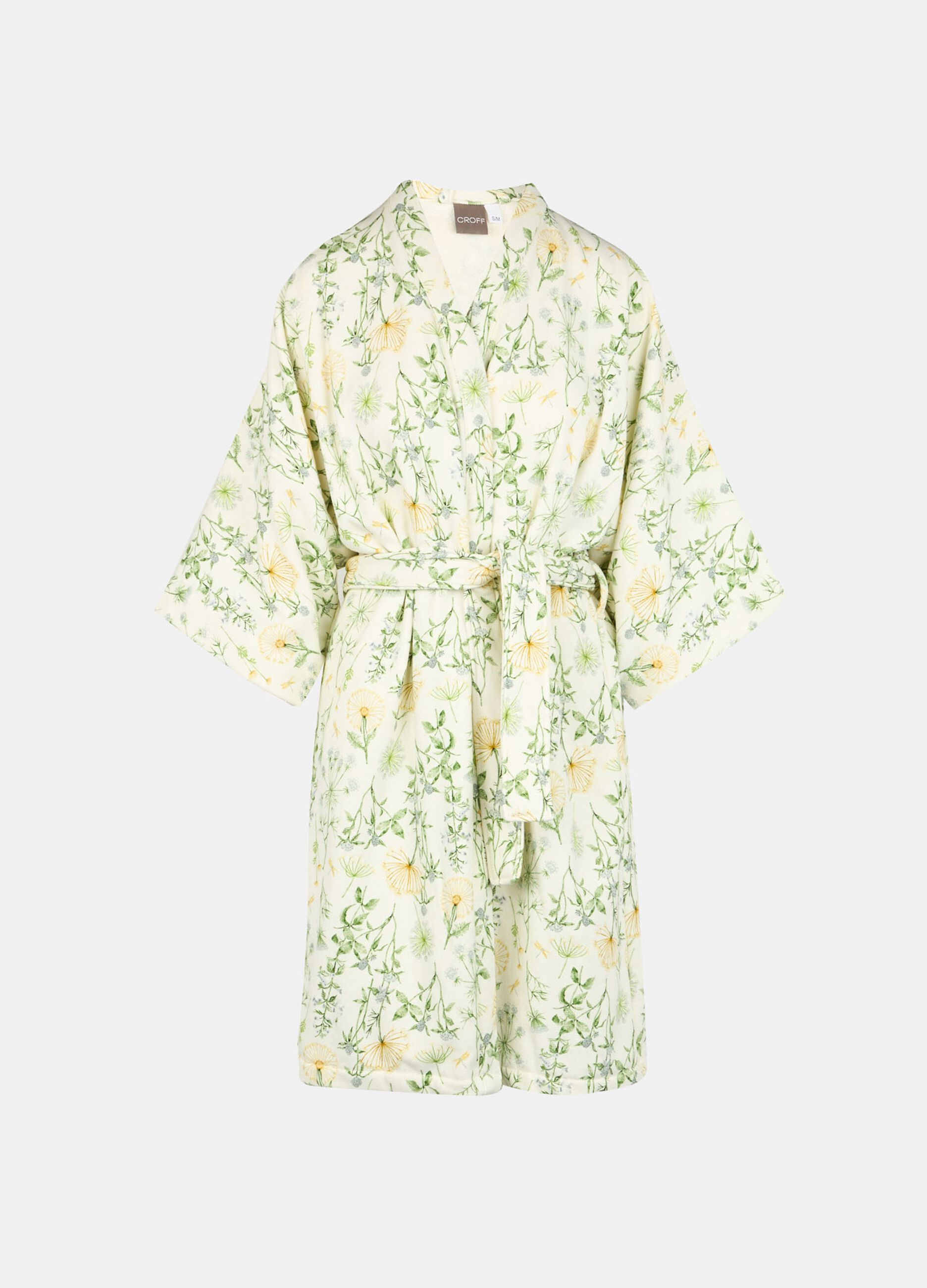 Bathrobe with digital print