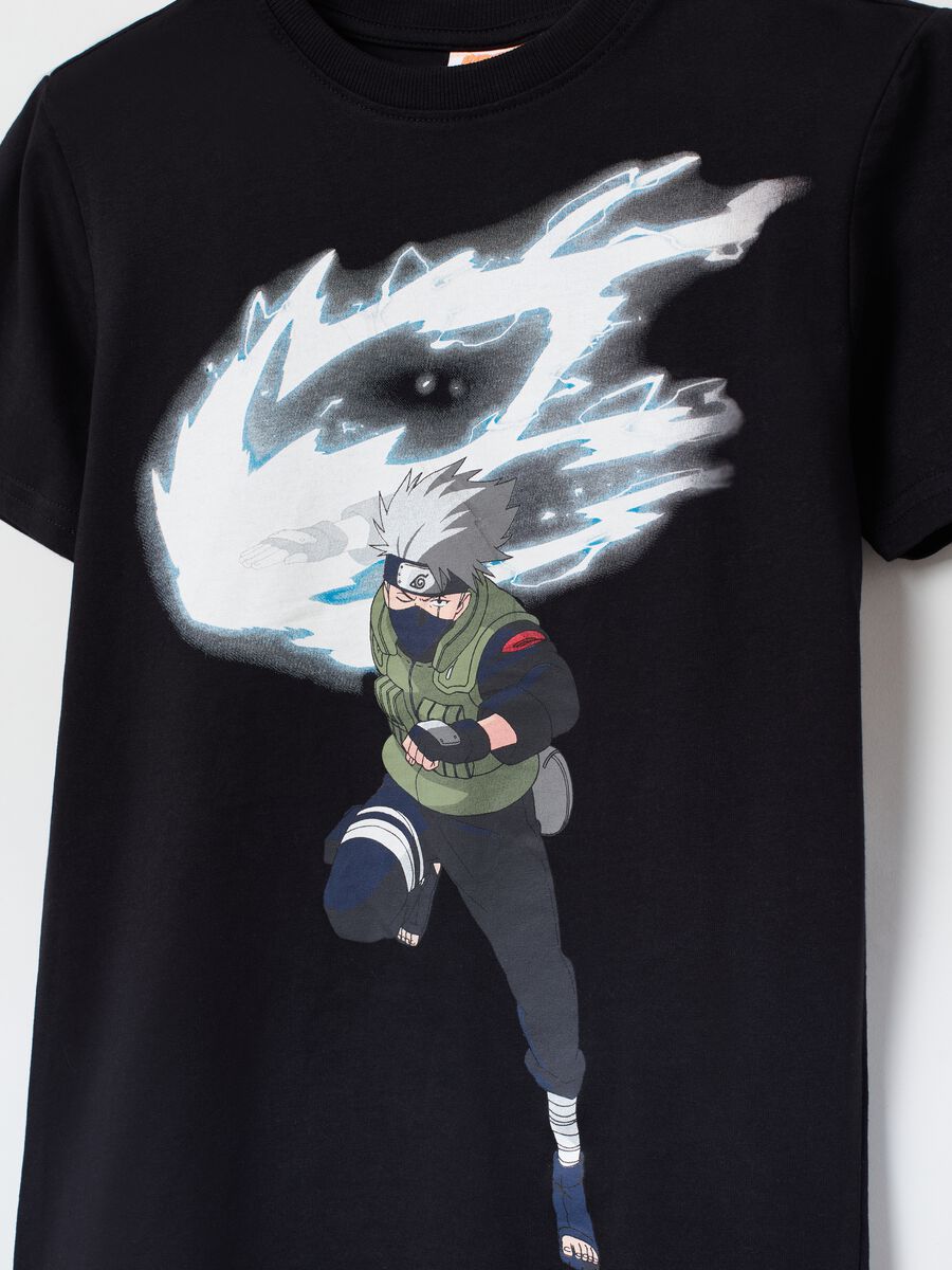 Cotton T-shirt with Naruto print_2