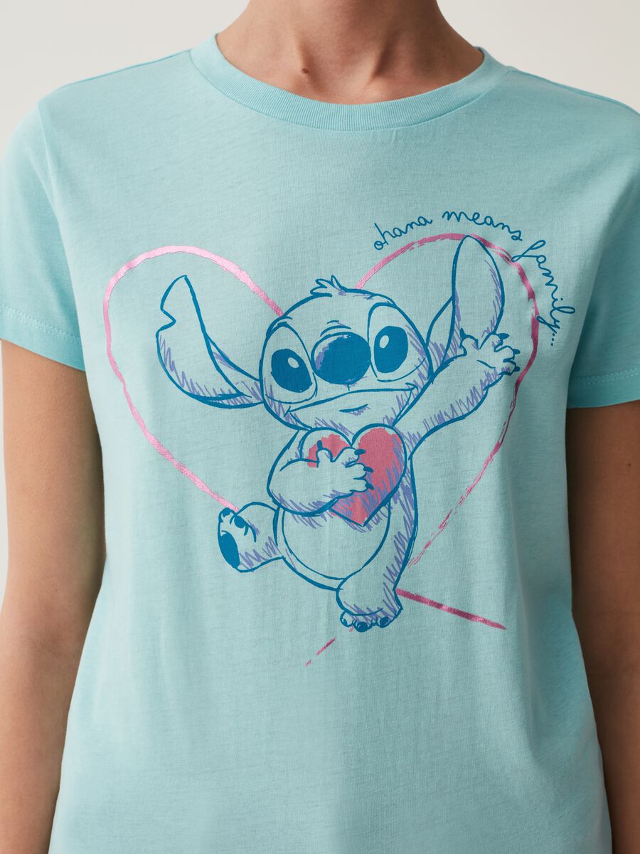 T-shirt with Disney Stitch print_3