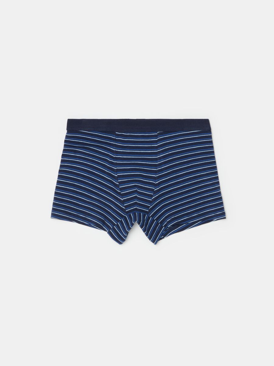 Striped organic cotton boxer shorts_0