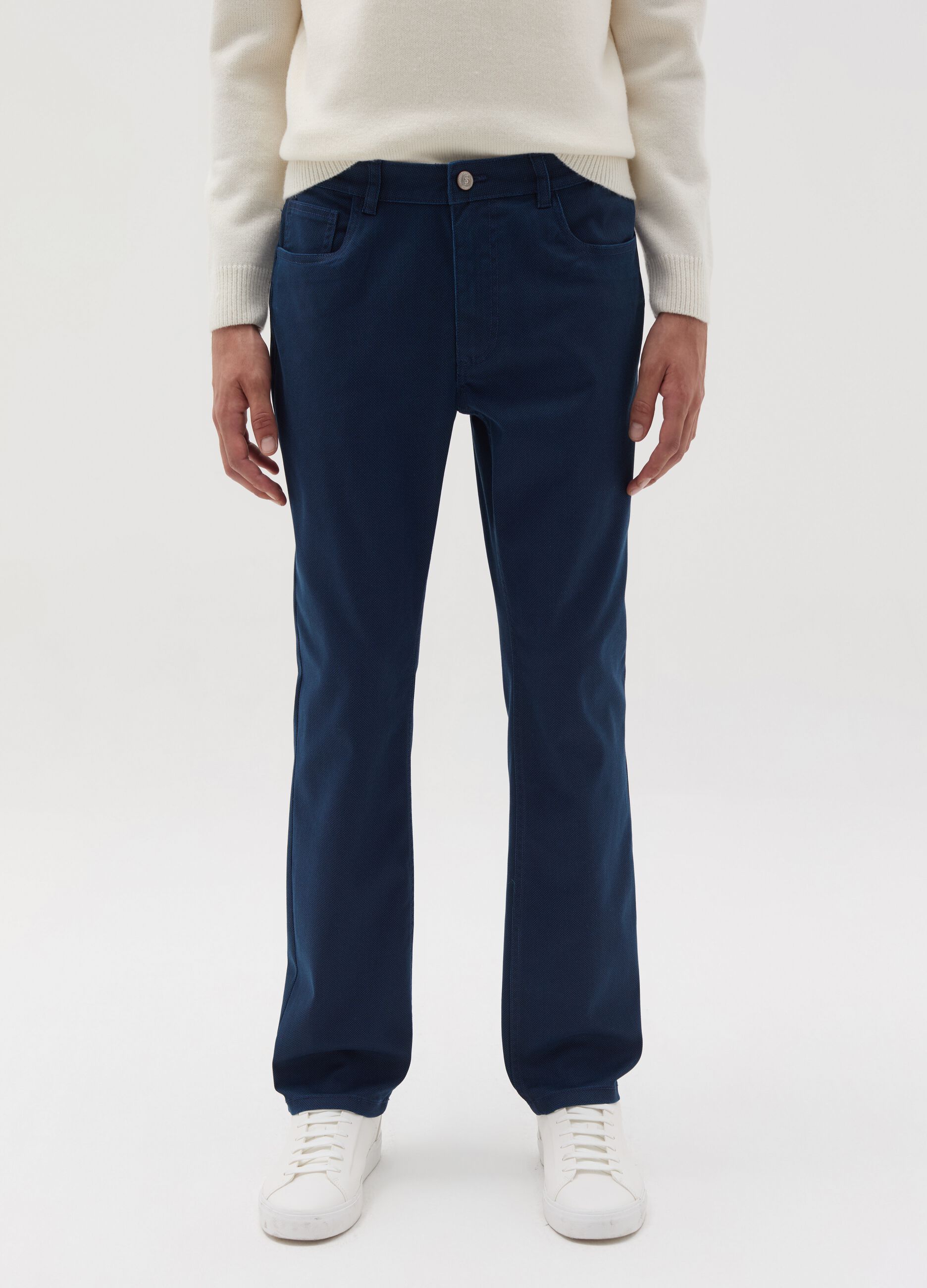 Regular-fit trousers with five pockets