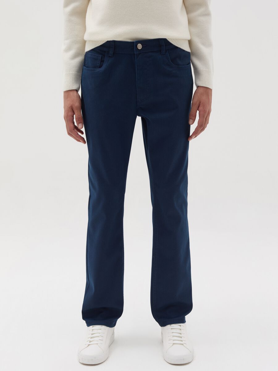 Regular-fit trousers with five pockets_1