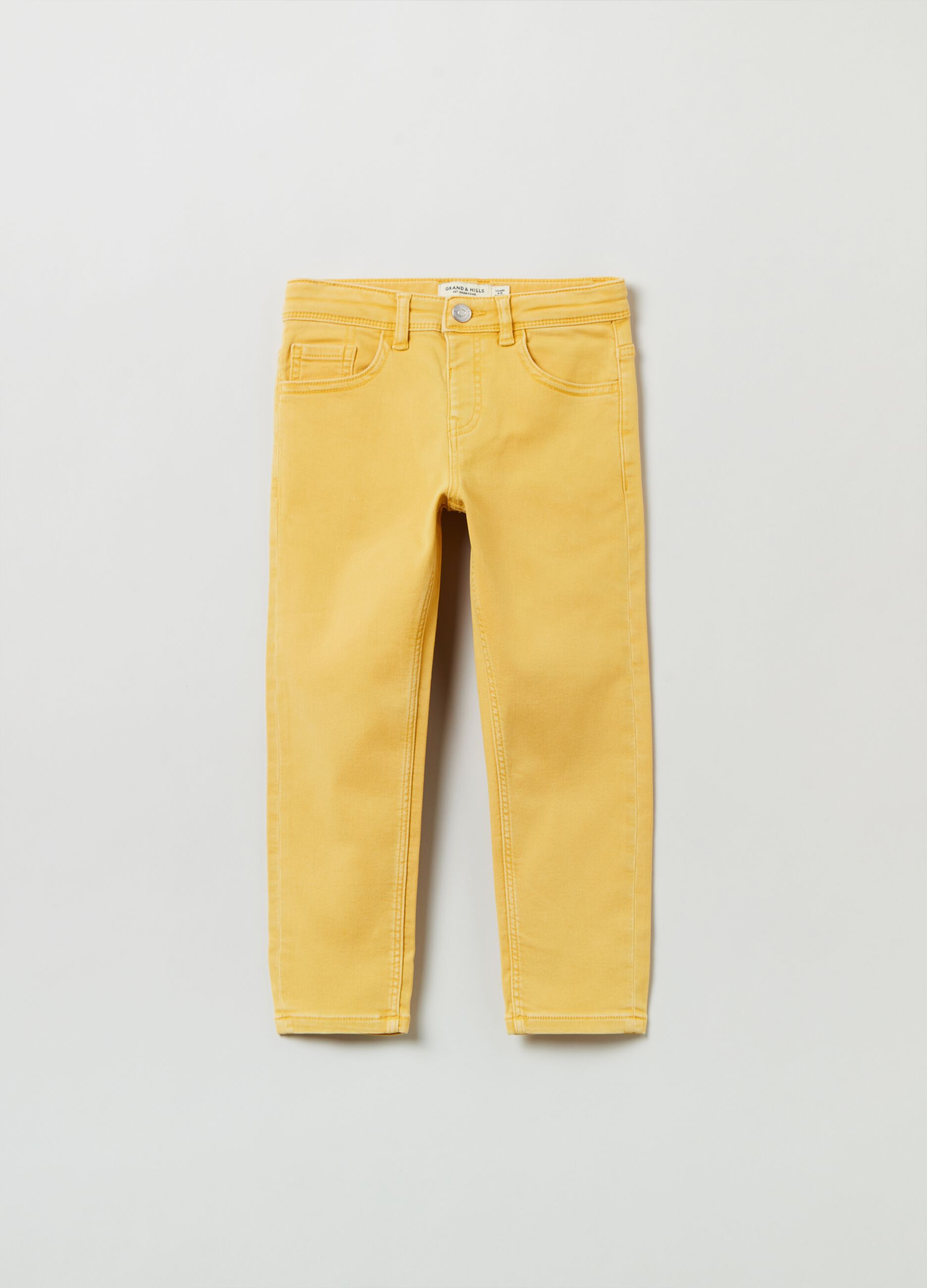 Five-pocket stretch trousers