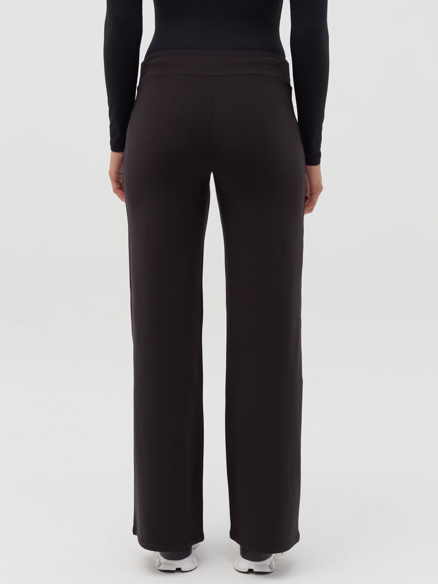 AI•KI straight-fit trousers_3