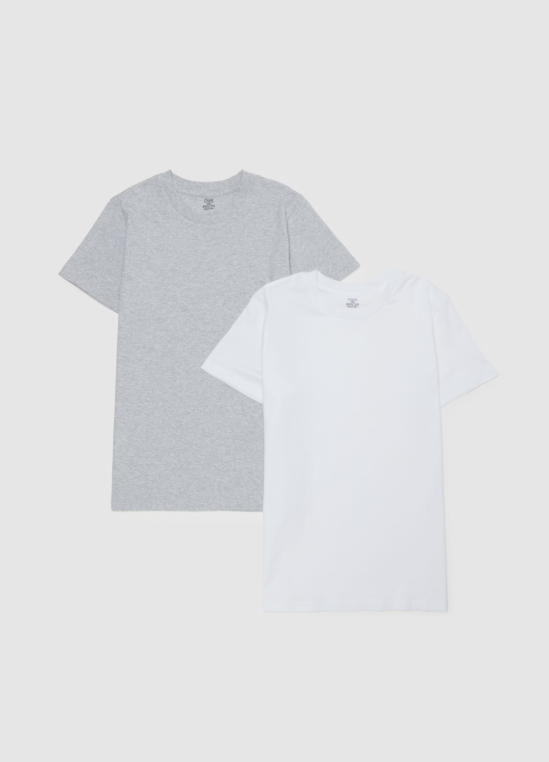 Two-pack organic cotton undershirts