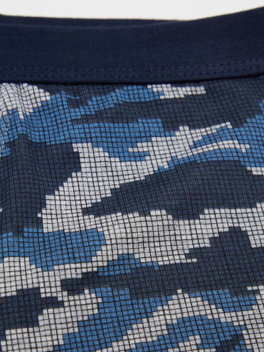 Camouflage boxer shorts in organic cotton_3