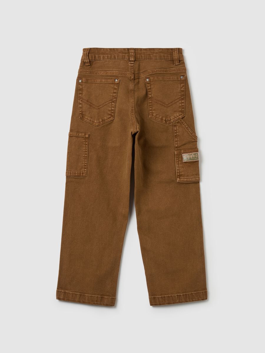 Jeans carpenter in cotone stretch_1