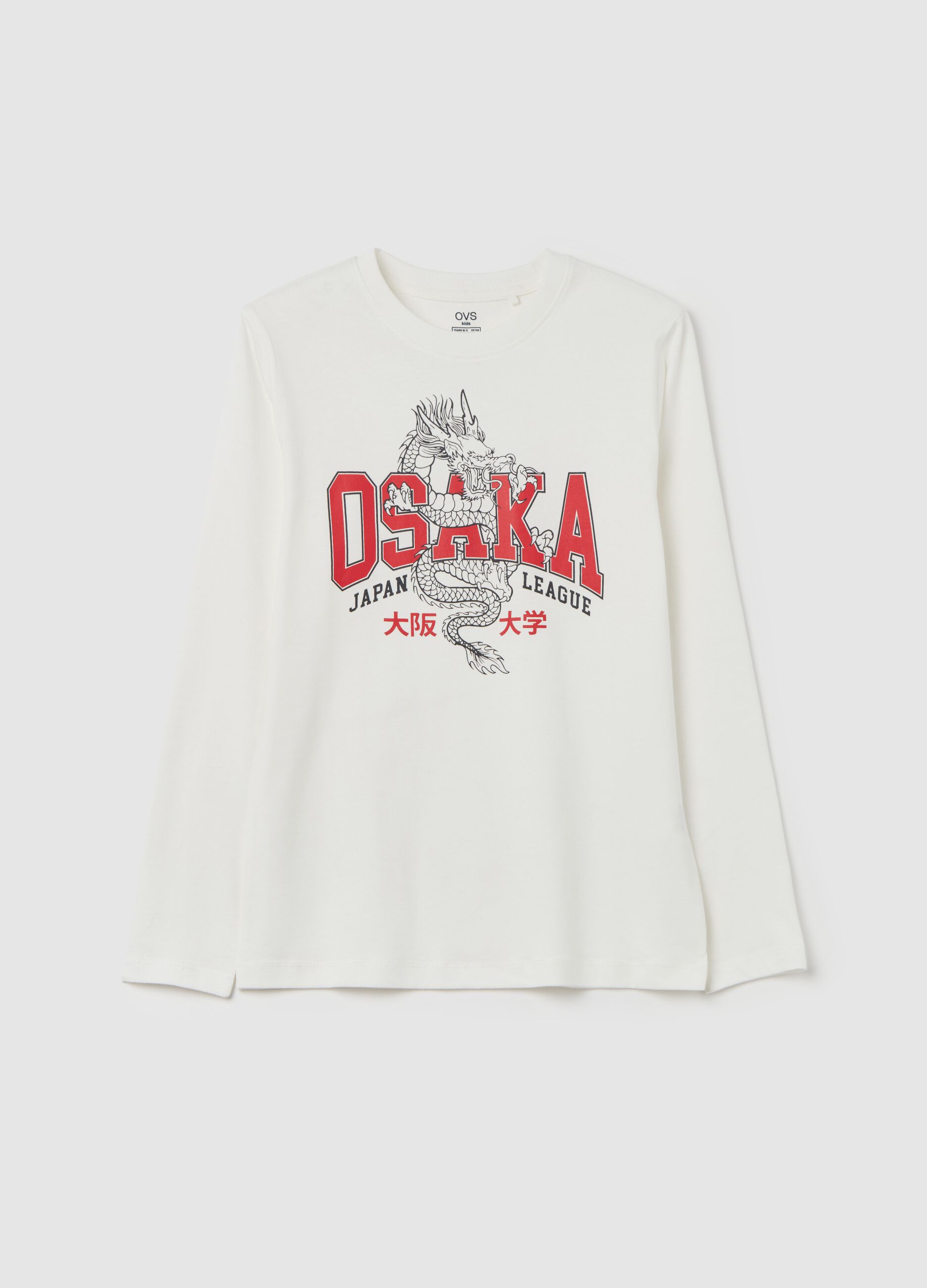 T-shirt con stampa "Osaka Japan League"