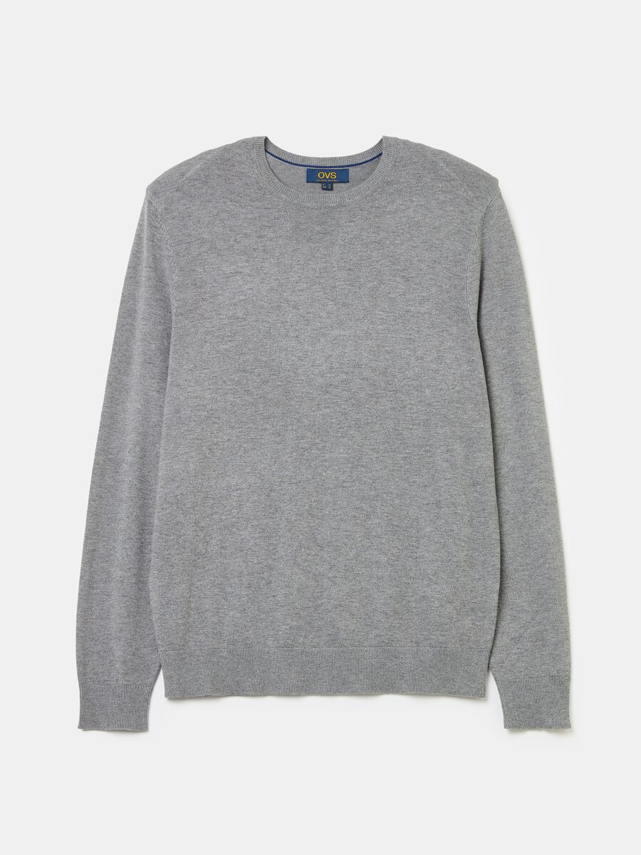 Round neck pullover_4