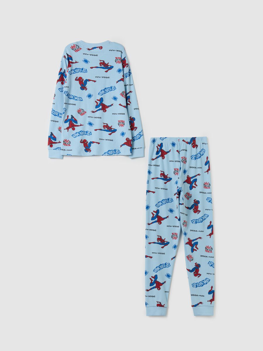 Organic cotton pyjamas with Spider-Man print_1