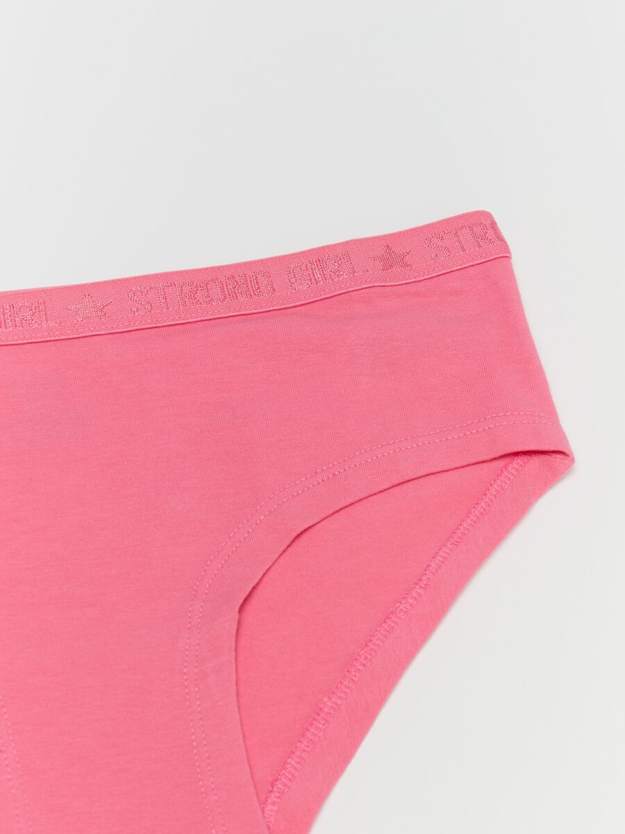 Organic cotton French knickers with lettering_3