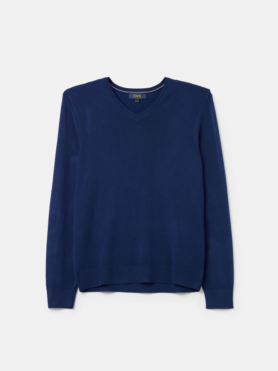 V-neck pullover_4