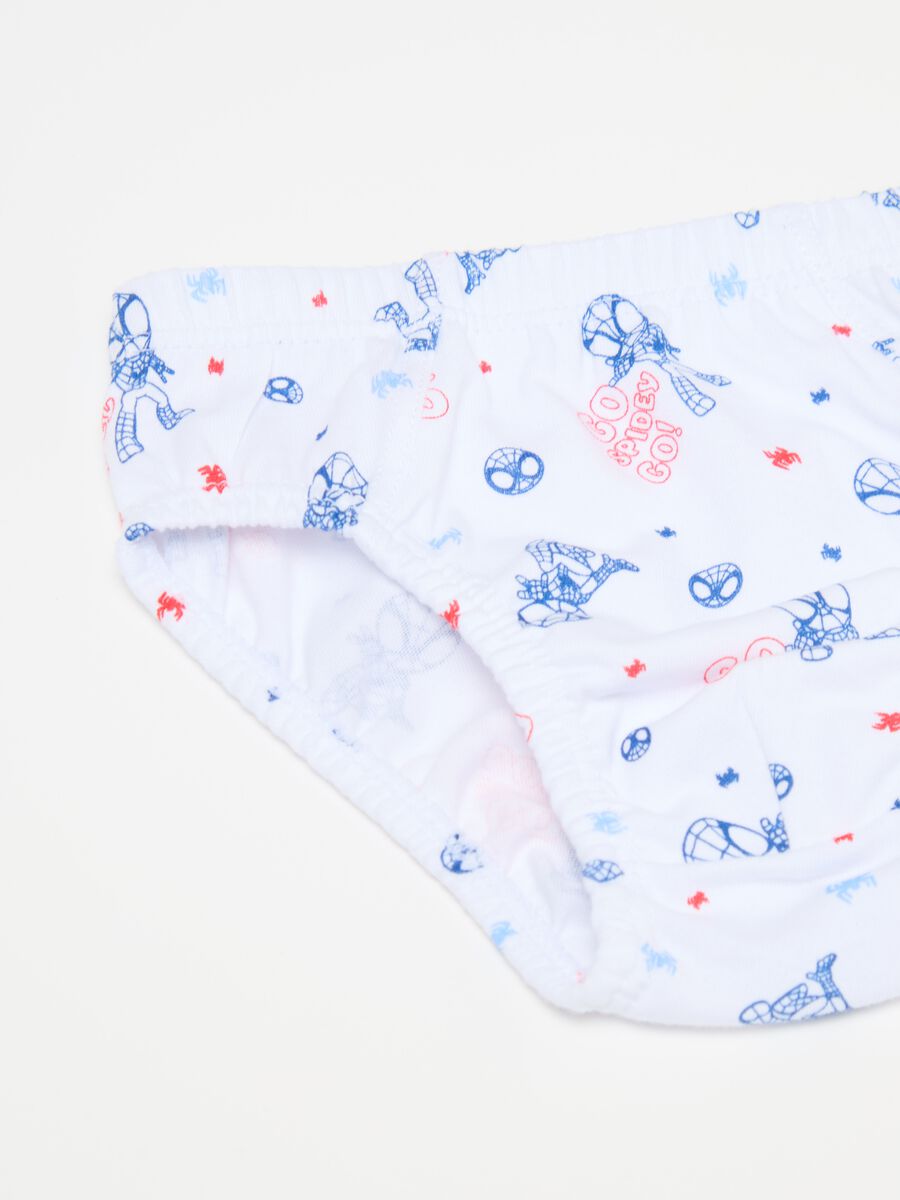 Five-pack organic cotton briefs with Spidey print_3