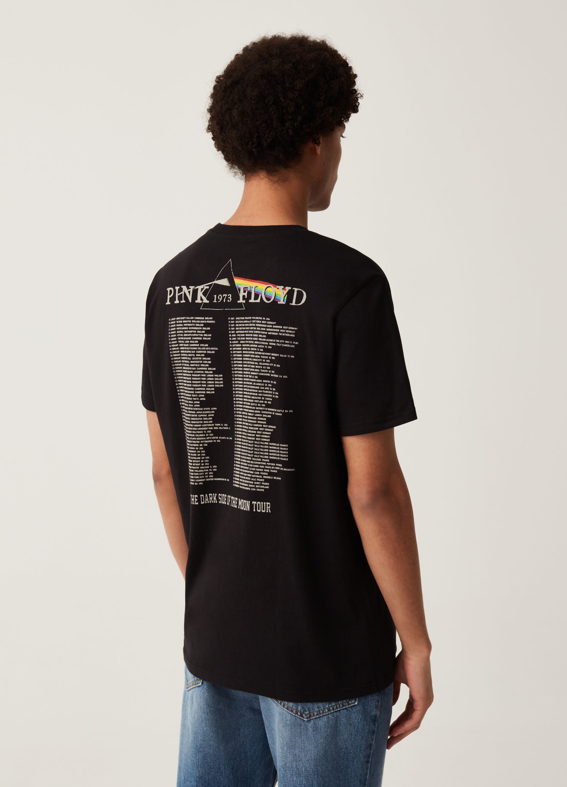 T-shirt con stampa Pink Floyd