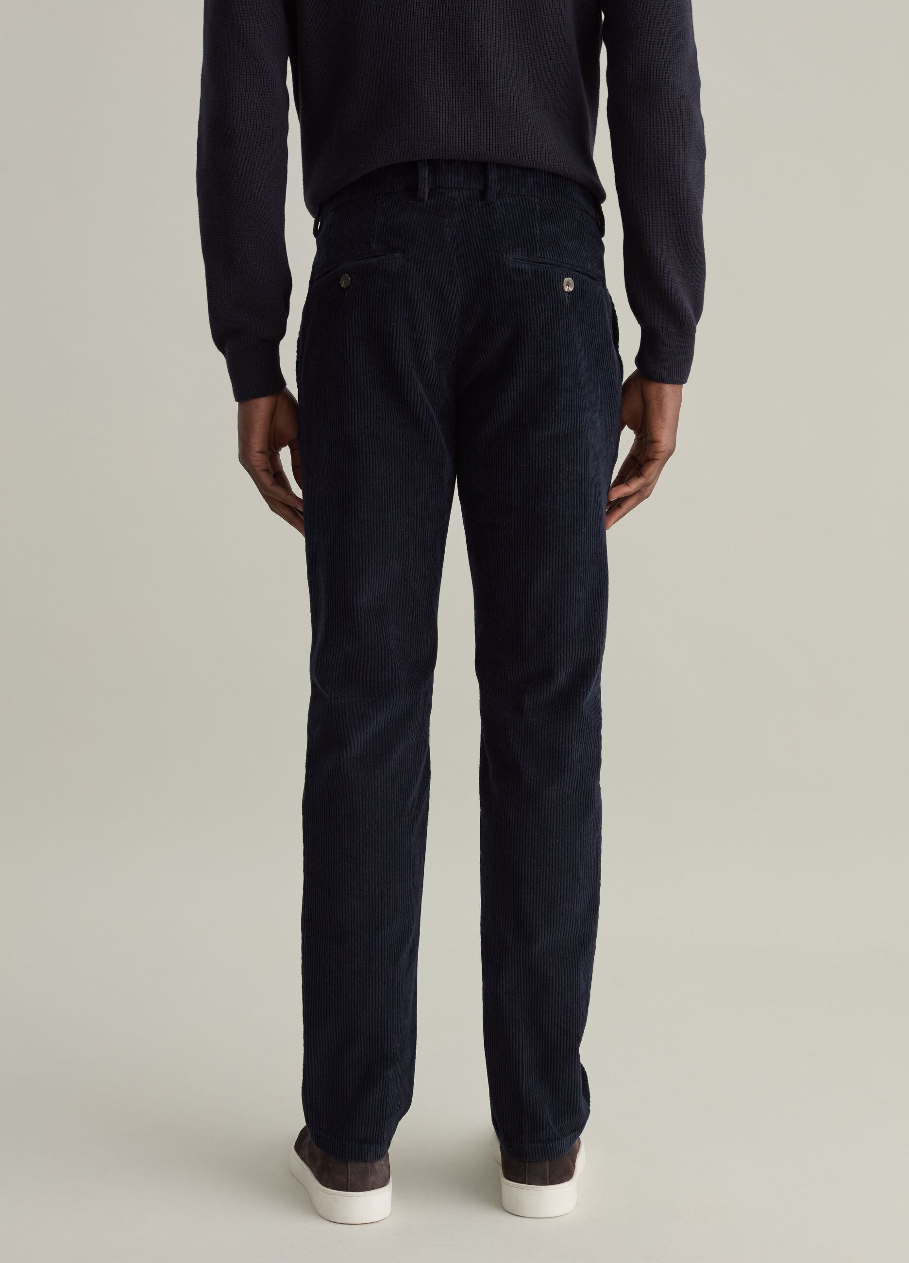 Pantaloni in corduroy stretch Contemporary