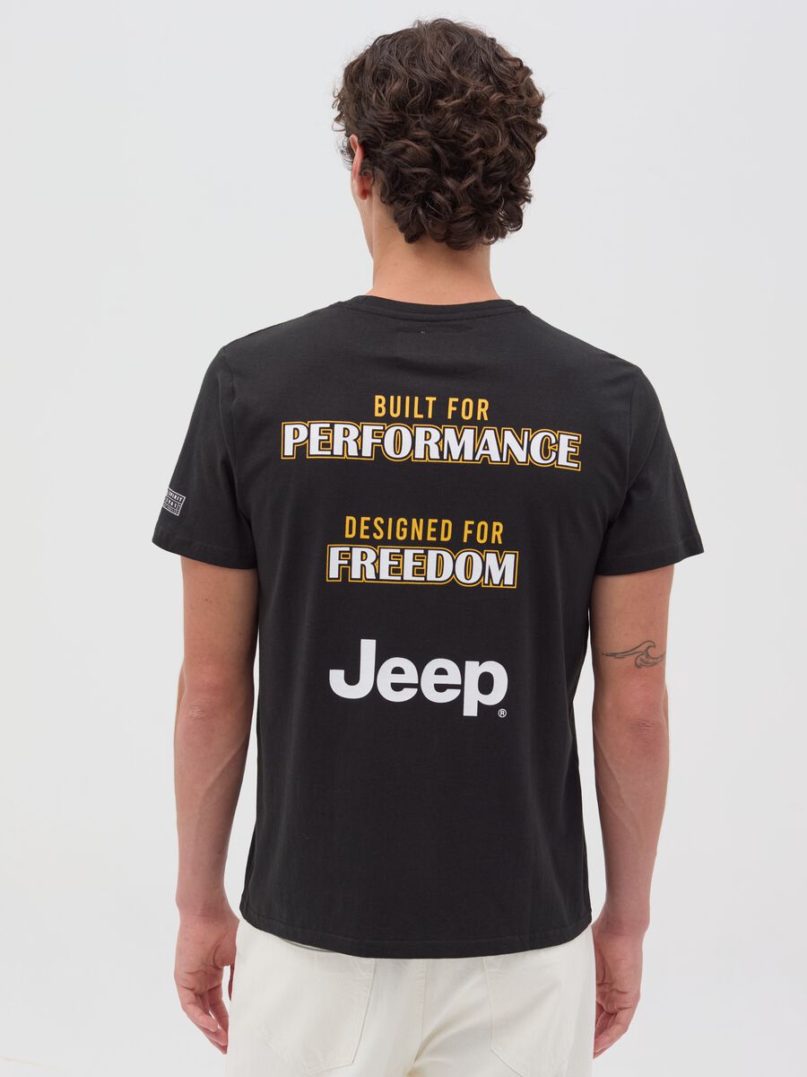 T-shirt in cotone con stampa Jeep_3