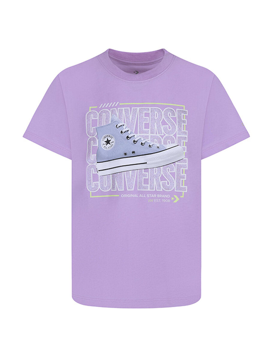 T-shirt with All Star Shoe graphic print_0