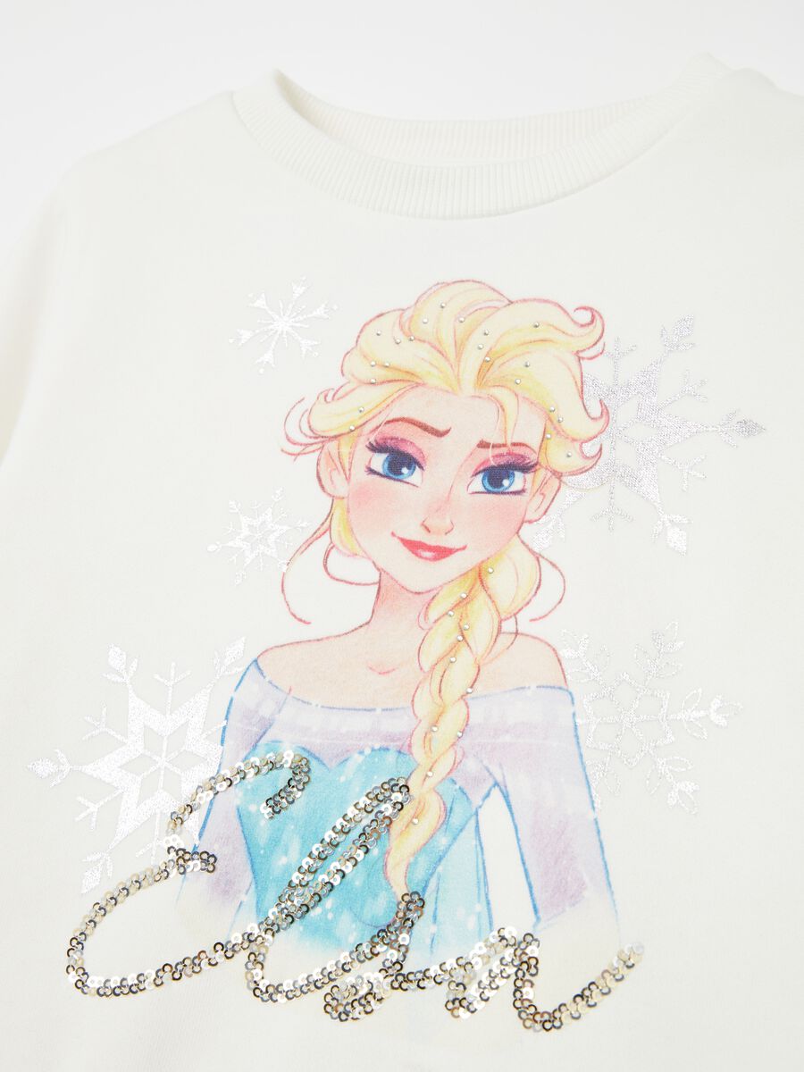 Dress with Frozen Elsa print and tulle skirt_2