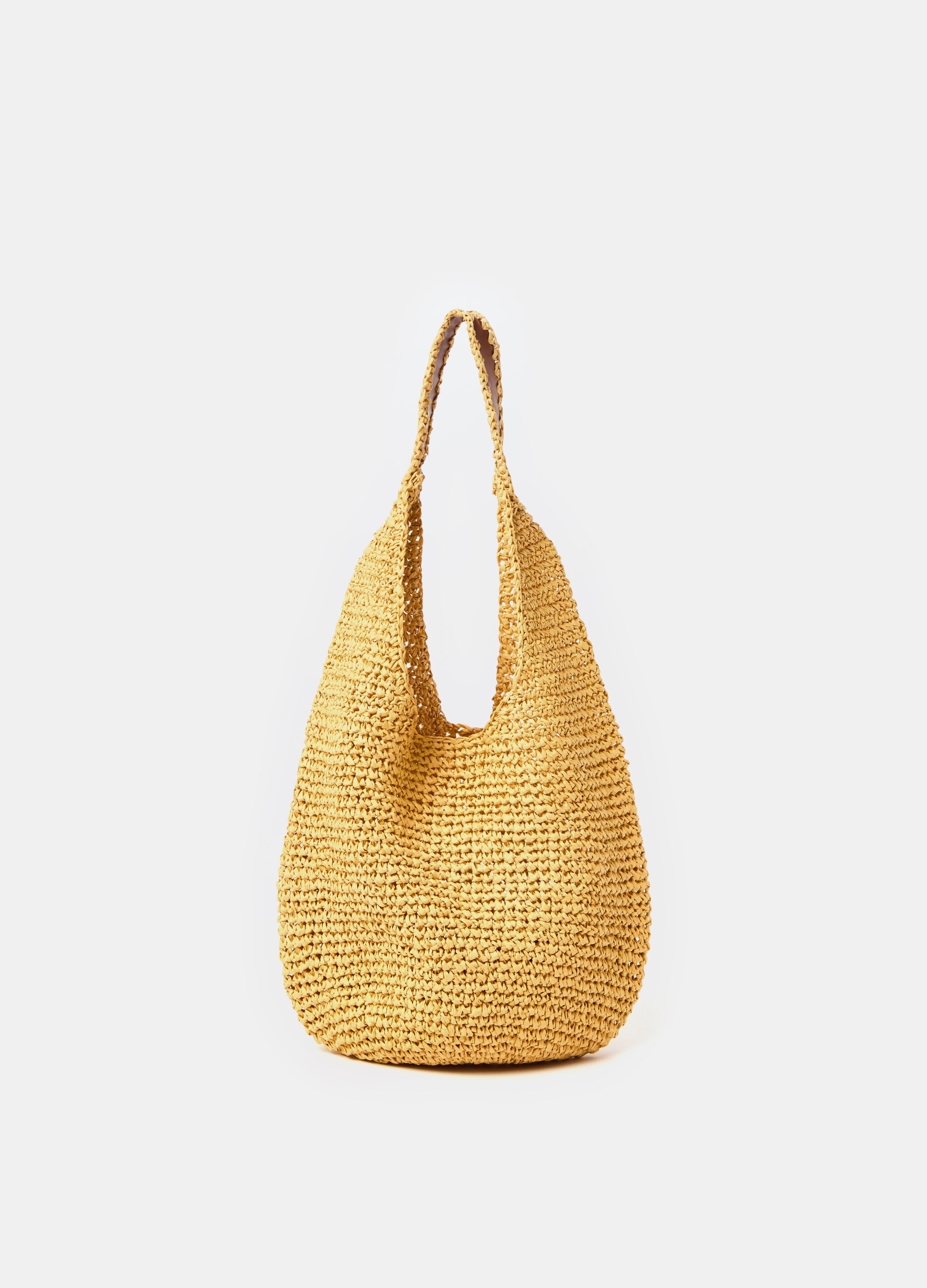 Ovs Borsa hobo in rafia