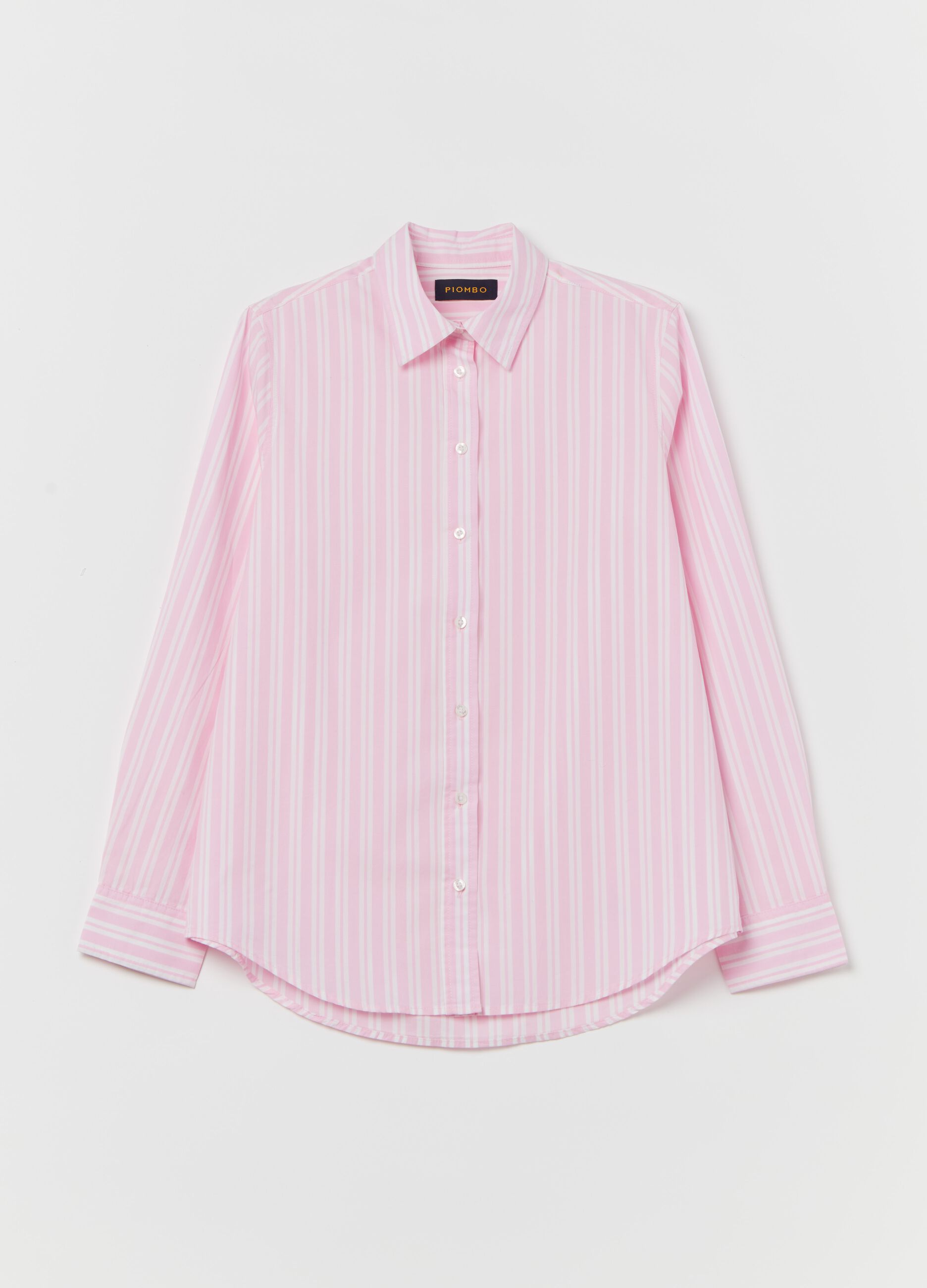 Cotton poplin shirt