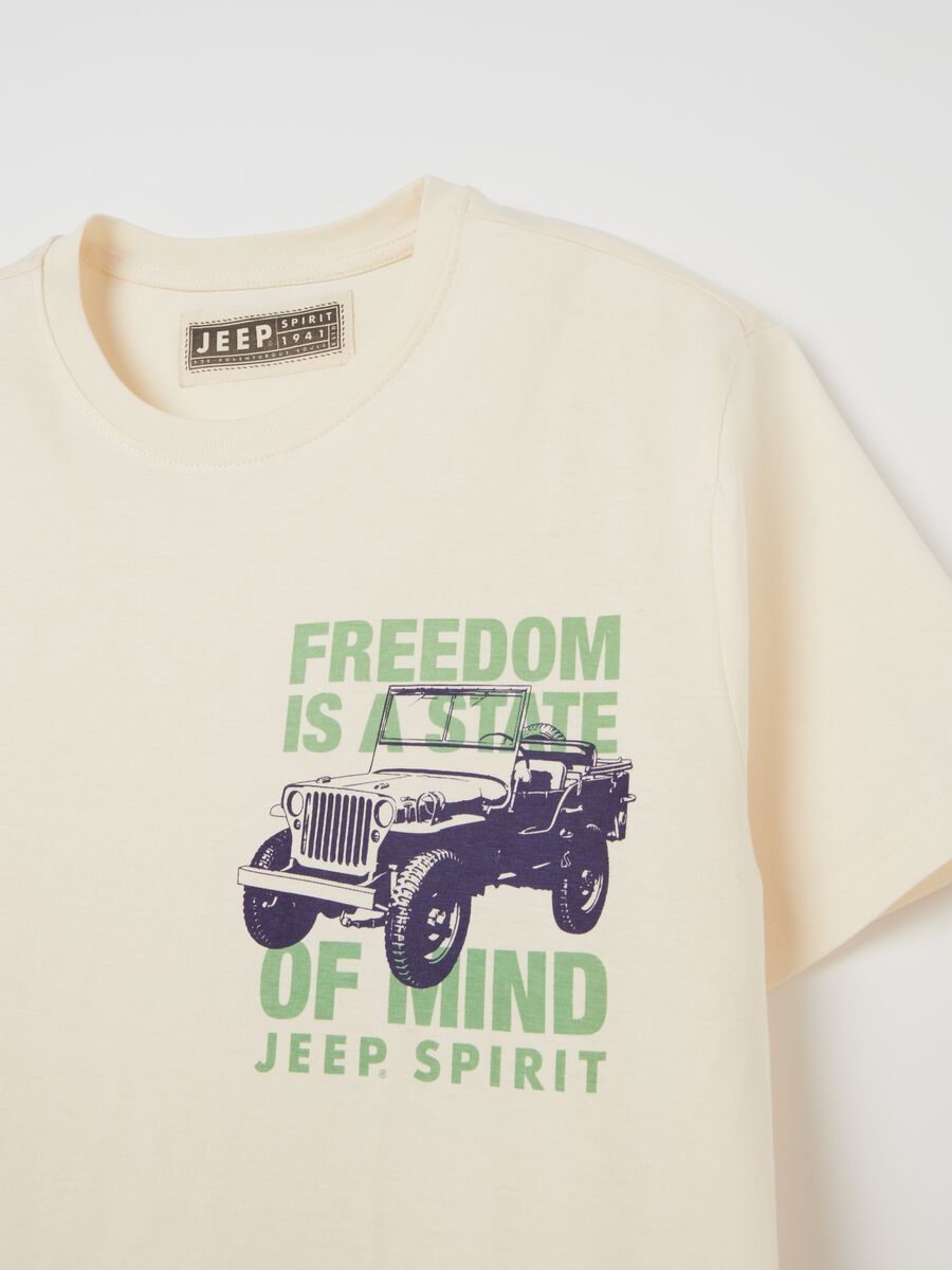 T-shirt with Jeep Spirit print_1