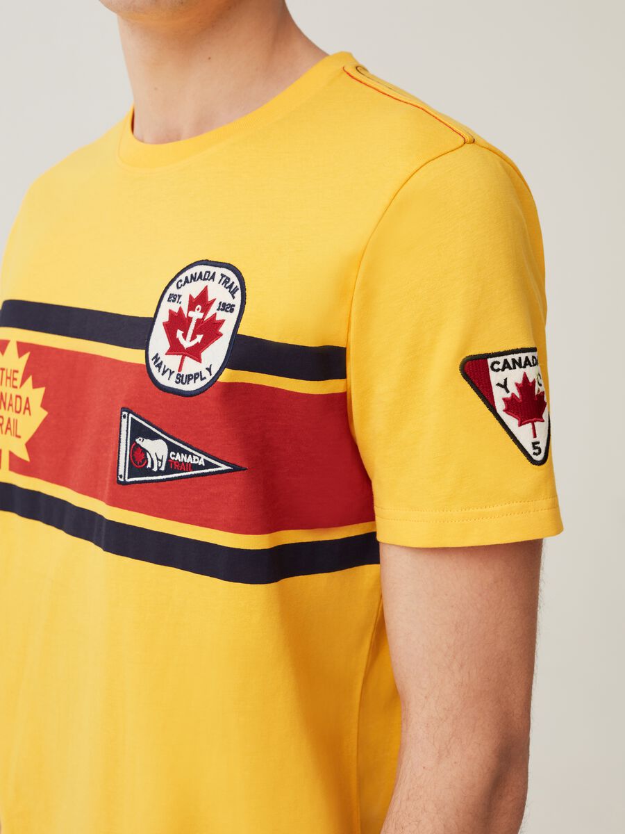 T-shirt con stampa Canada Trail_3