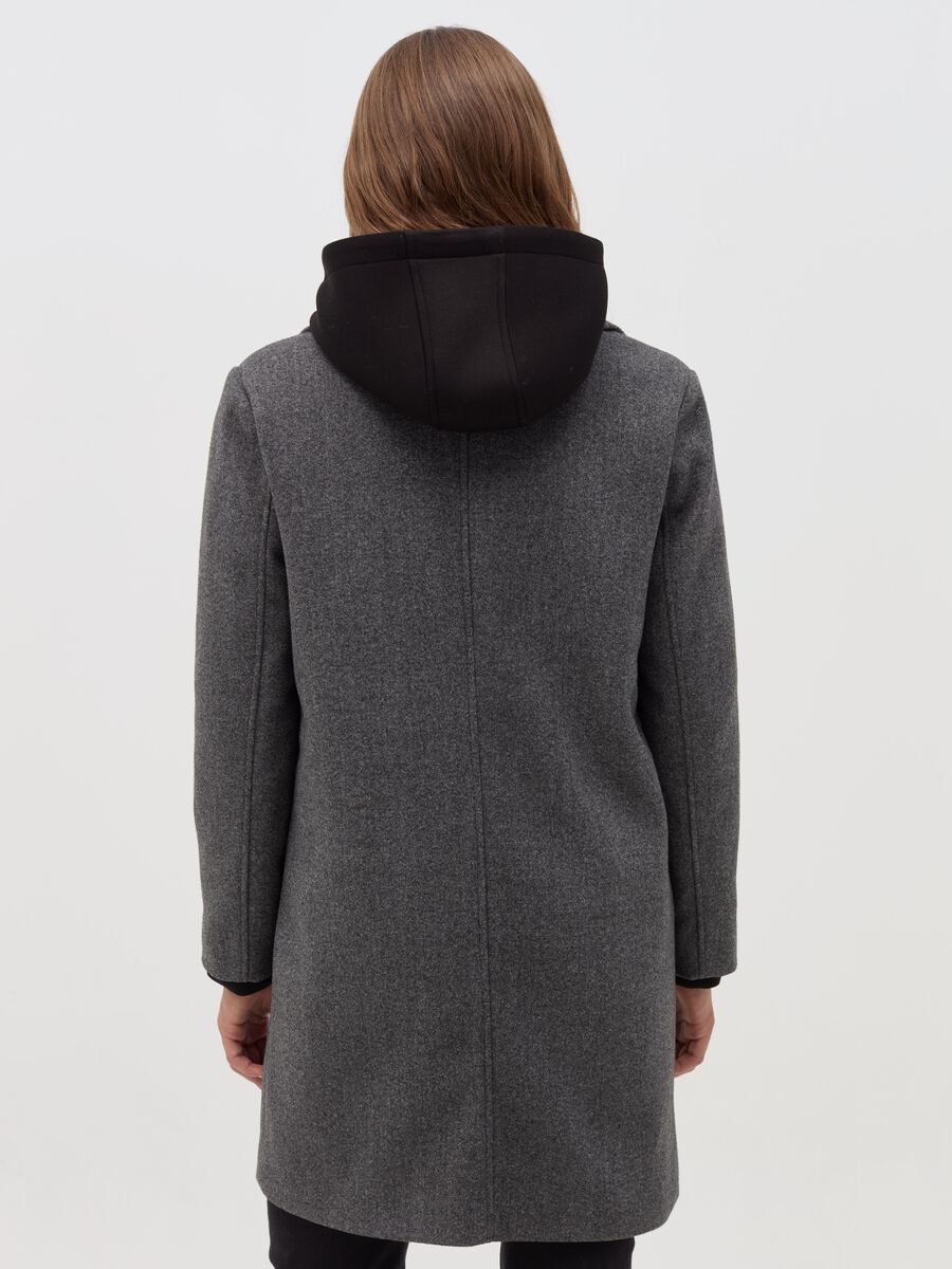 Coat with full-zip lining in fleece_3