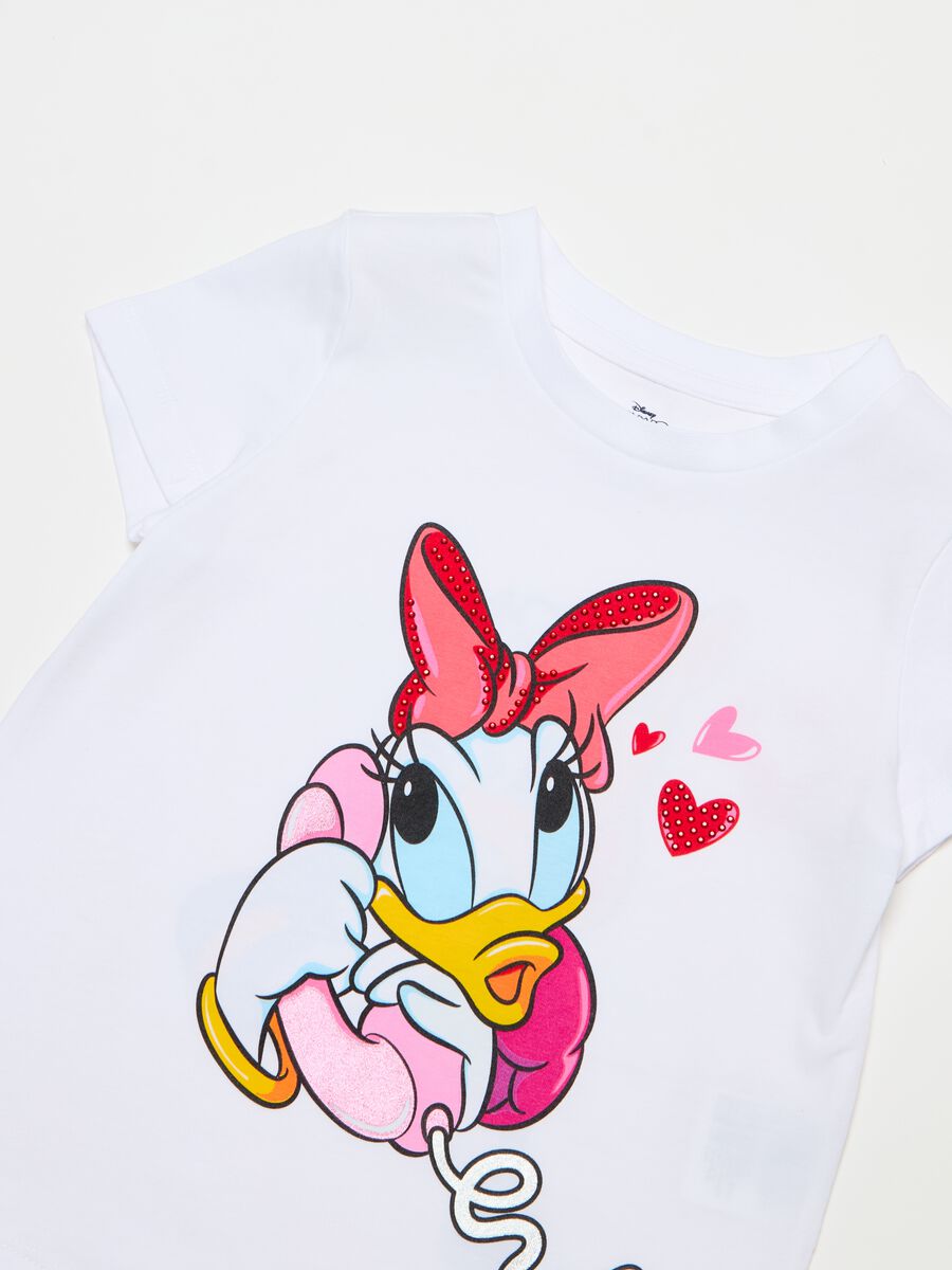 T-shirt with Daisy and Donald Duck print_2