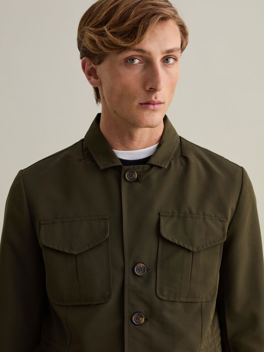 Safari jacket with collar_5