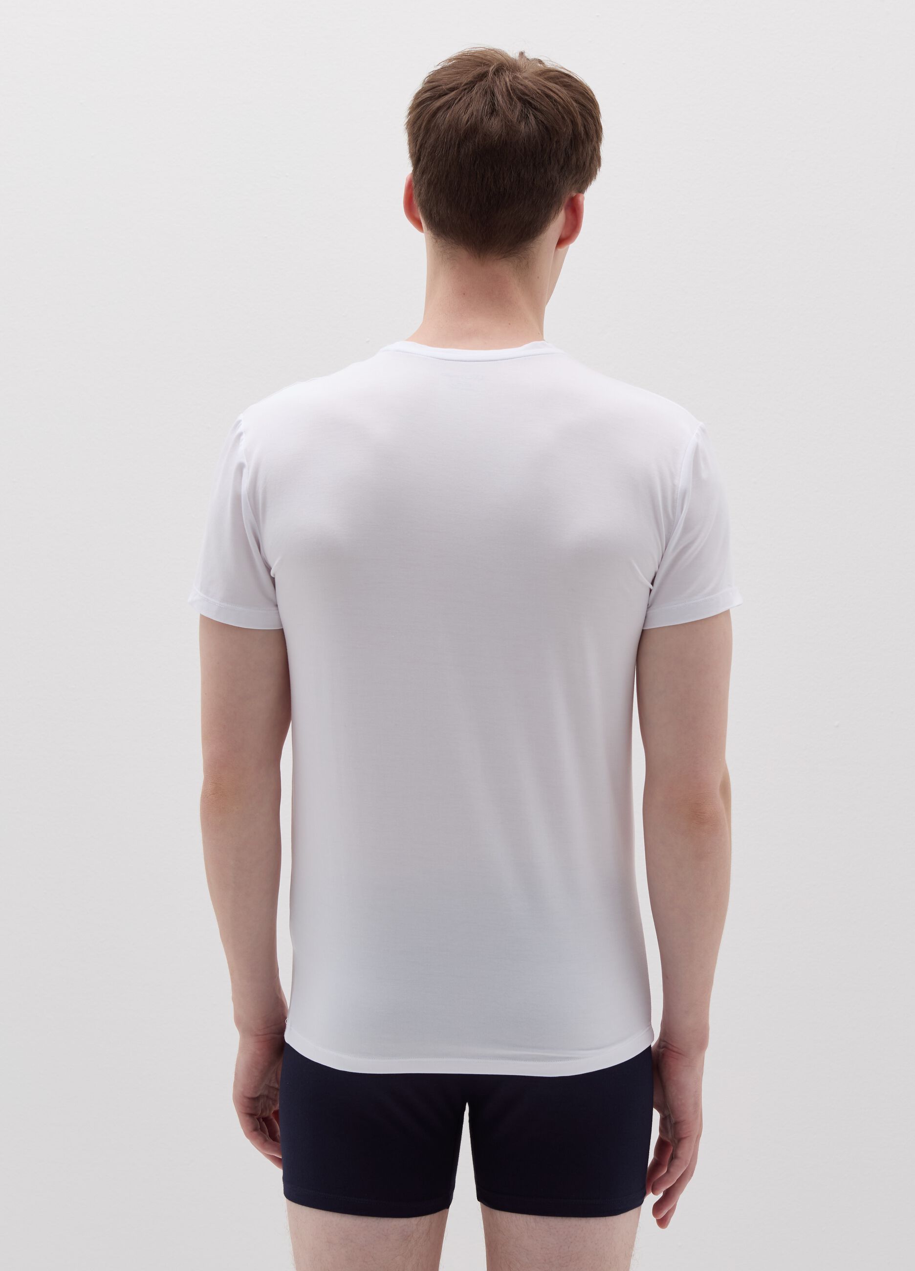 Stretch modal undershirt