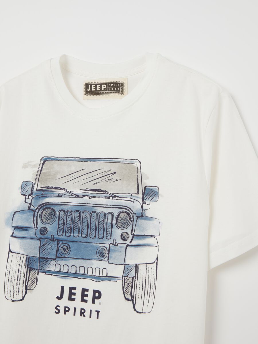 T-shirt in cotone stampa Jeep Spirit_5