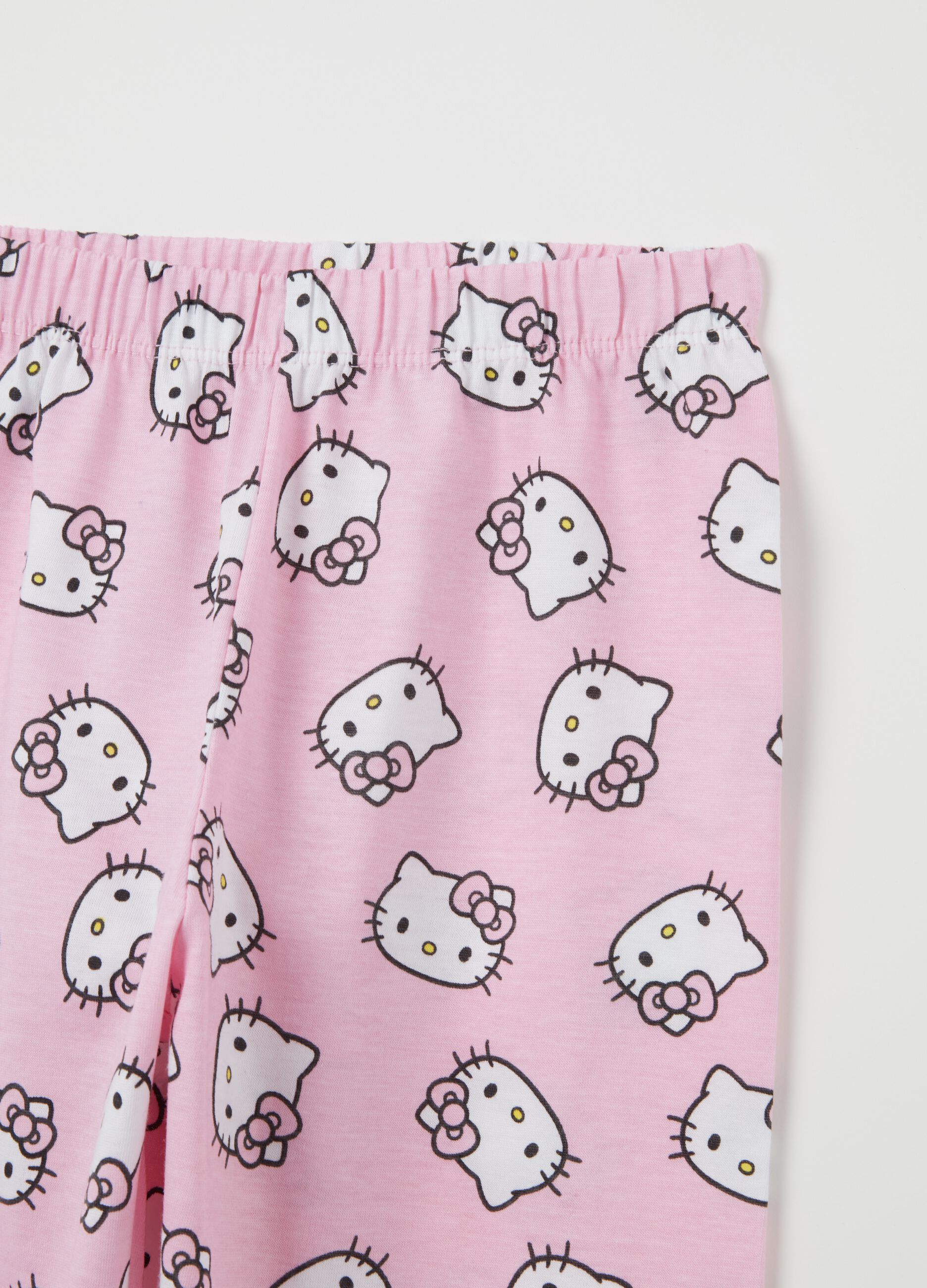 Organic cotton pyjamas with Hello Kitty print