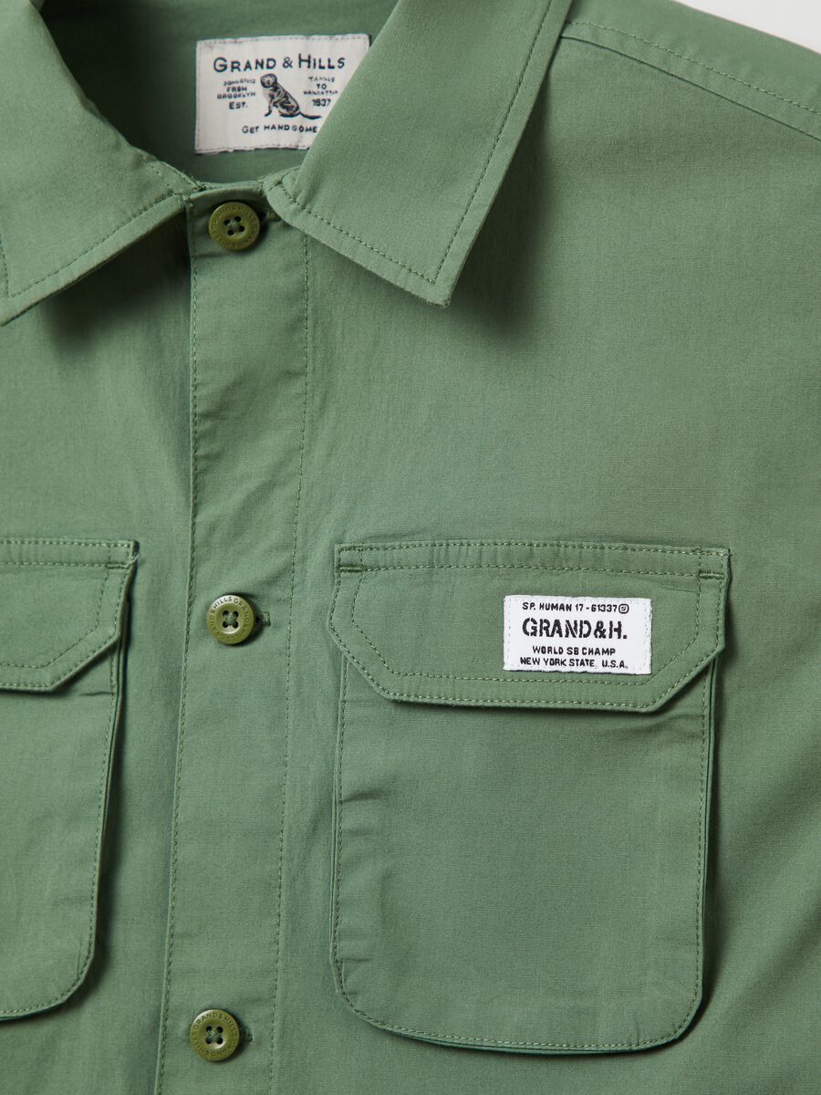 Grand&Hills poplin shirt_2